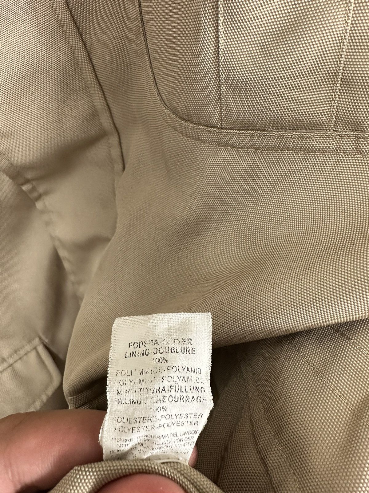 Fay Fay Stadium Beige Men’s Pockets Luxury Heavy Coat Jacket Size US XL / EU 56 / 4 - 6 Thumbnail