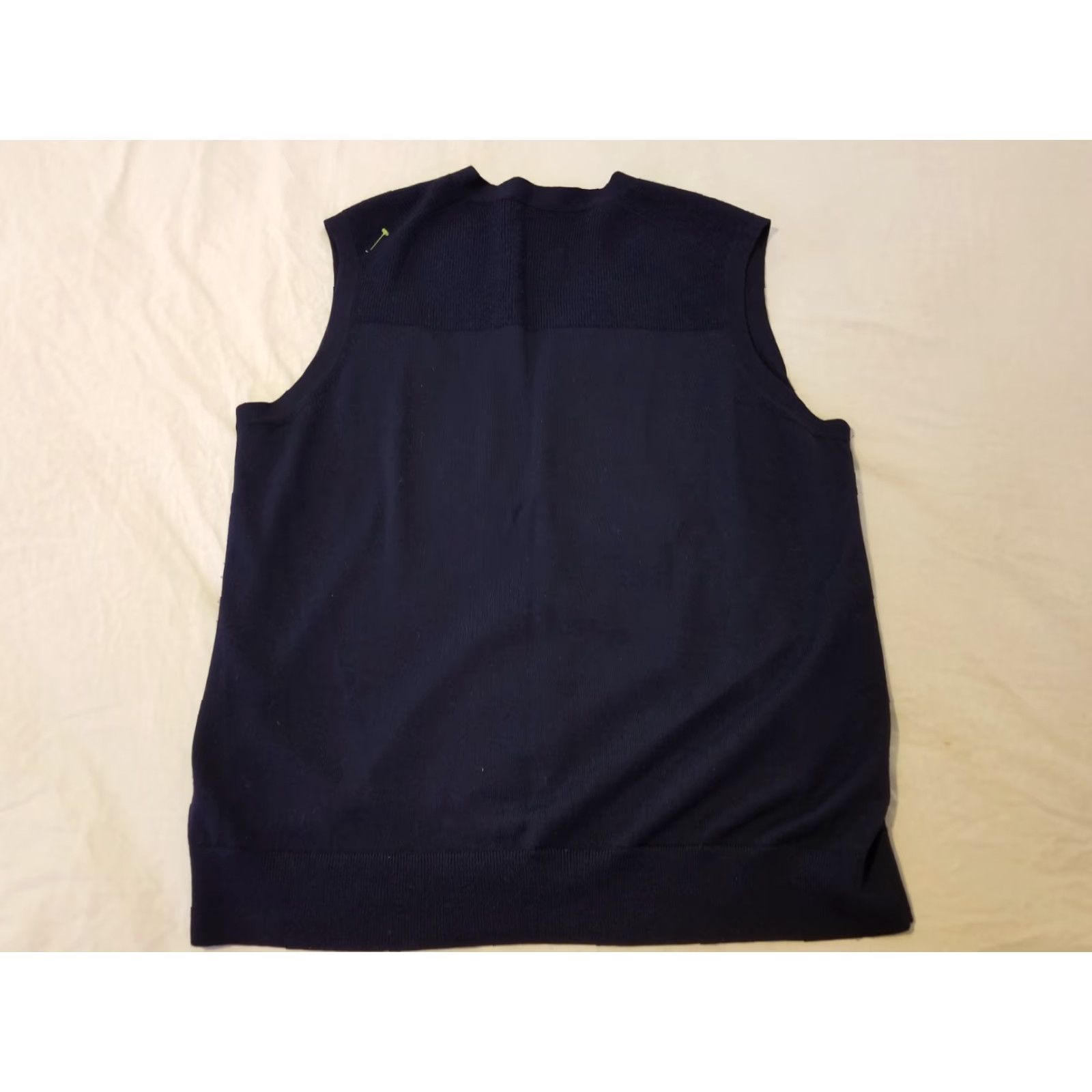 Faconnable Façonnable Vest Mens 2XL Black Wool Size US XXL / EU 58 / 5 - 5 Thumbnail