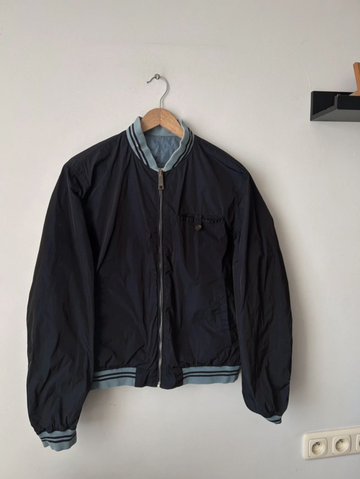 Prada Prada nylon bomber jacket reversible Size US M / EU 48-50 / 2 - 11 Thumbnail