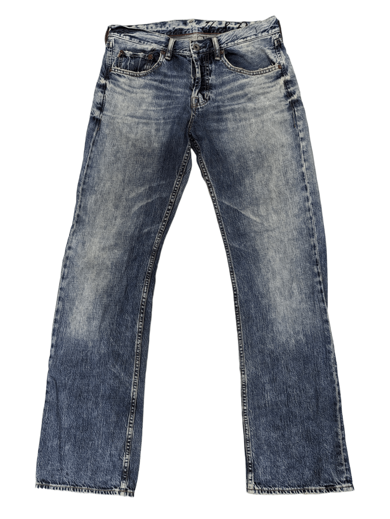 Polo Ralph Lauren THRASHED RALPH LAUREN DISTRESSED DENIM JEANS Size US 29 - 1 Thumbnail