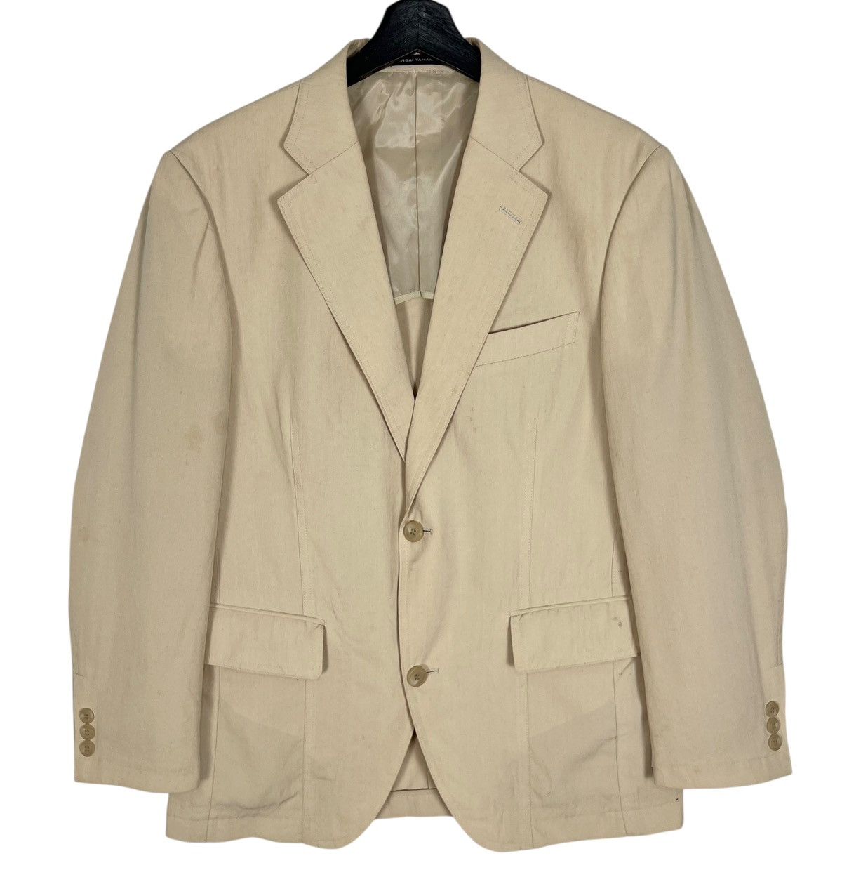 Designer × Japanese Brand × Kansai Yamamoto Kansai Yamamoto Nylon Women Blazer Jacket Size M / US 6-8 / IT 42-44 - 1 Thumbnail