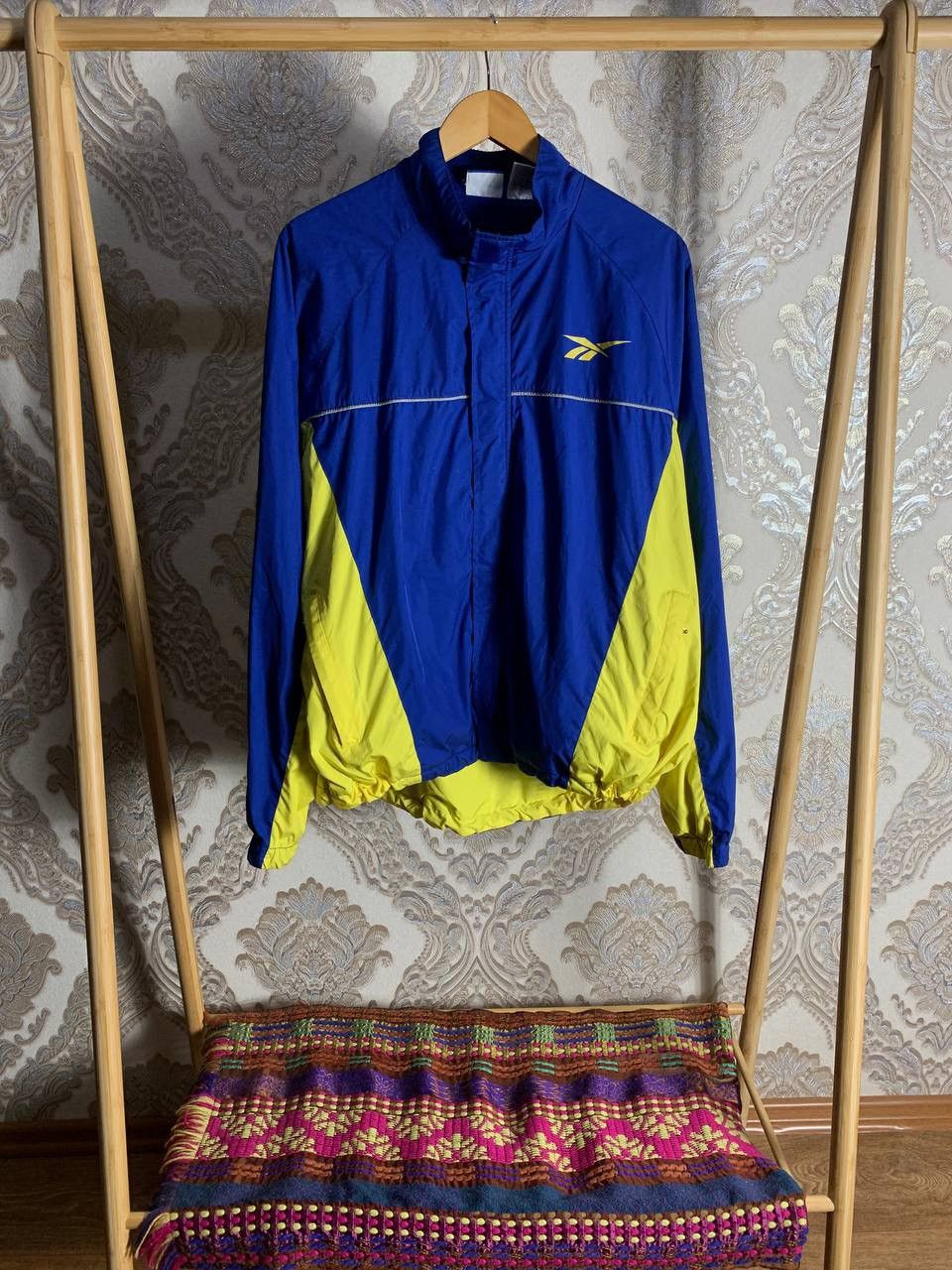 Reebok × Vintage VERY RARE REEBOK FULL ZIP LIGHT JACKET JAPAN STYLE Y2K 90s Size US L / EU 52-54 / 3 - 1 Thumbnail