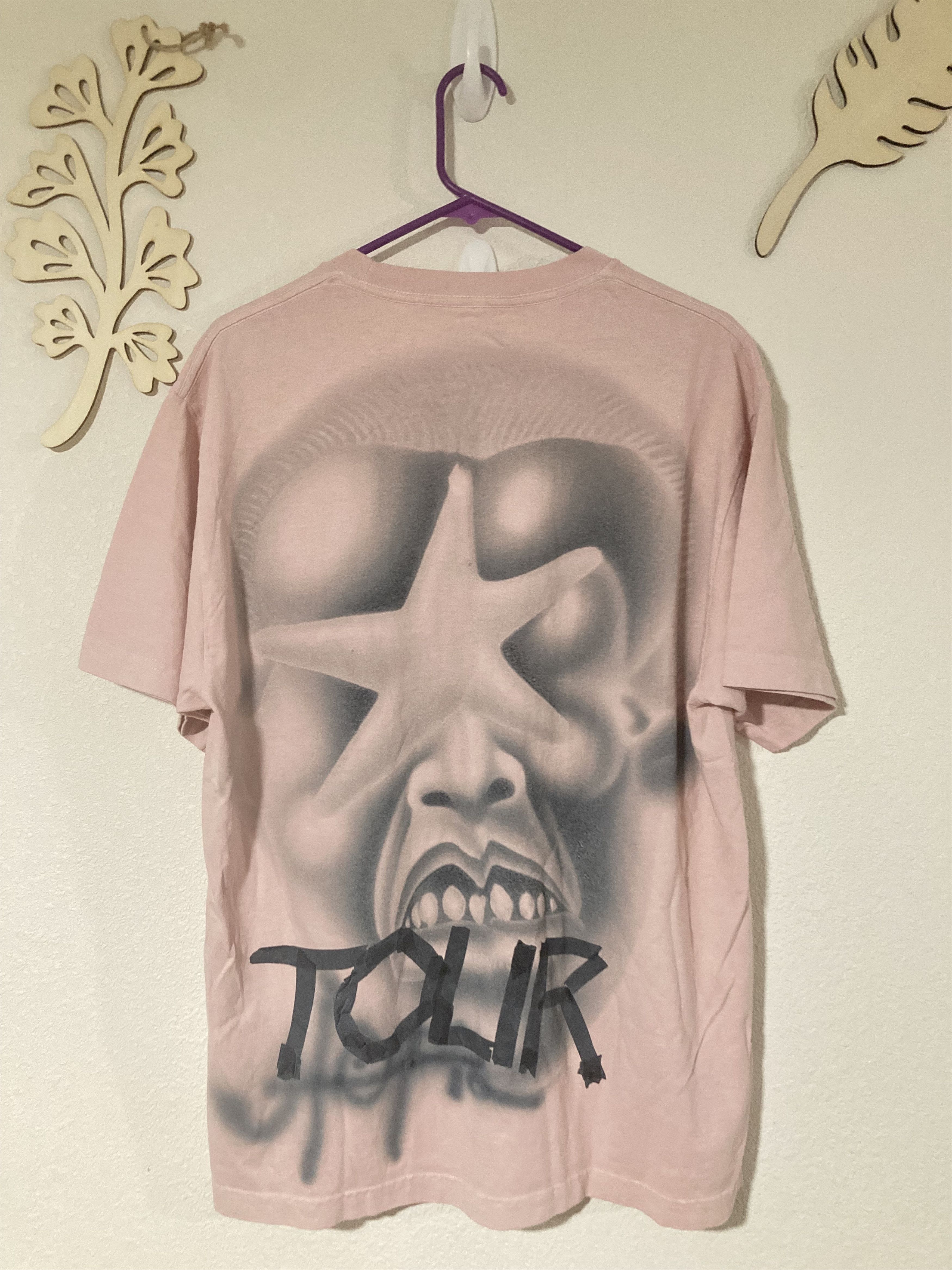 Travis Scott Travis Scott Utopia Circus Maximus Pink Star Tee Size US L / EU 52-54 / 3 - 2 Thumbnail