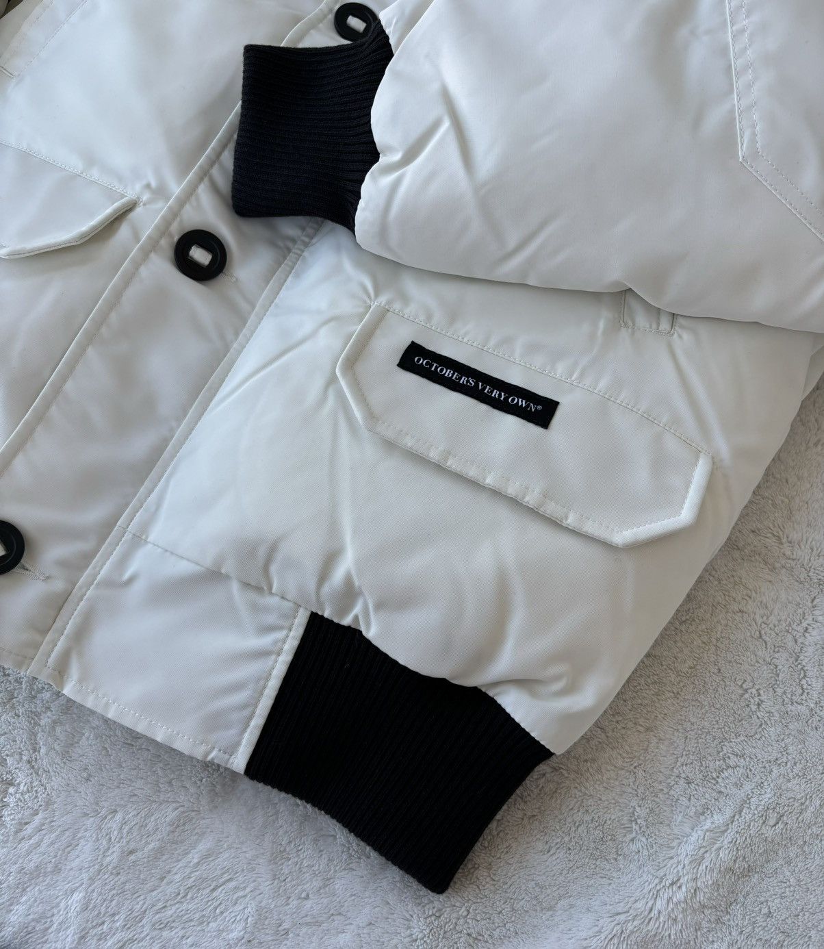 Canada Goose × October's Very Own OVO x Canada Goose White Chilliwack Parka Size US XS / EU 42 / 0 - 4 Thumbnail