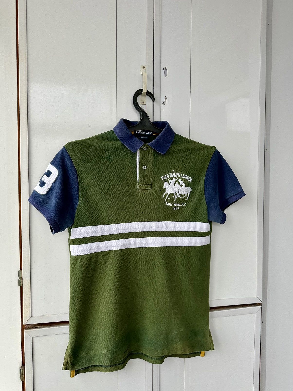 Polo Ralph Lauren Vintage Polo Ralph Lauren Green Polos Big Logo Size US S / EU 44-46 / 1 - 5 Thumbnail