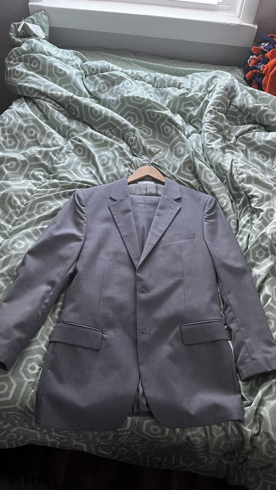 Other grey prom suit Size 40R - 1 Thumbnail