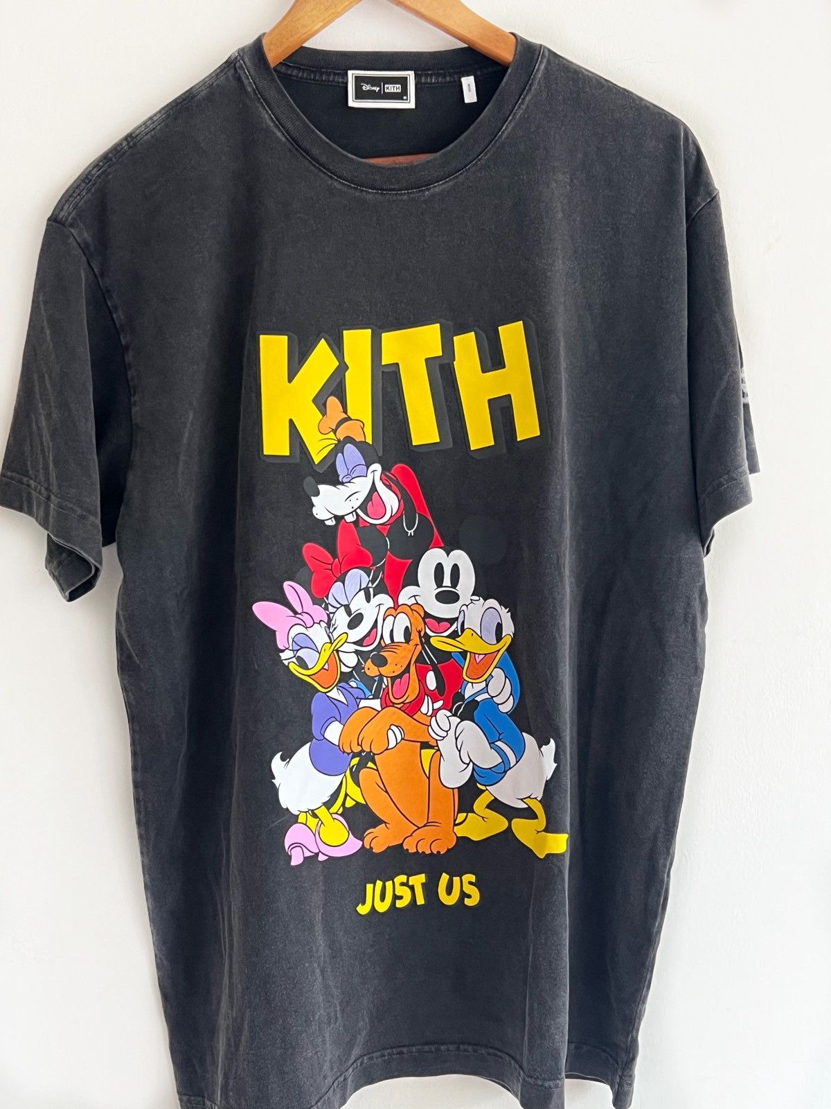 2022新商品 XS 新品未開封 Disney Kith Vintage Tee Black - トップス