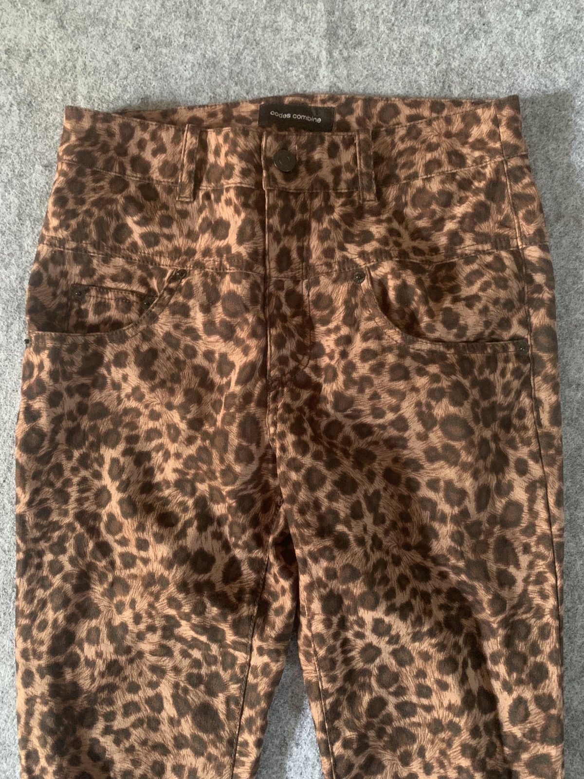 Japanese Brand Codes Combine Leopard style Size 27" / US 4 / IT 40 - 2 Thumbnail
