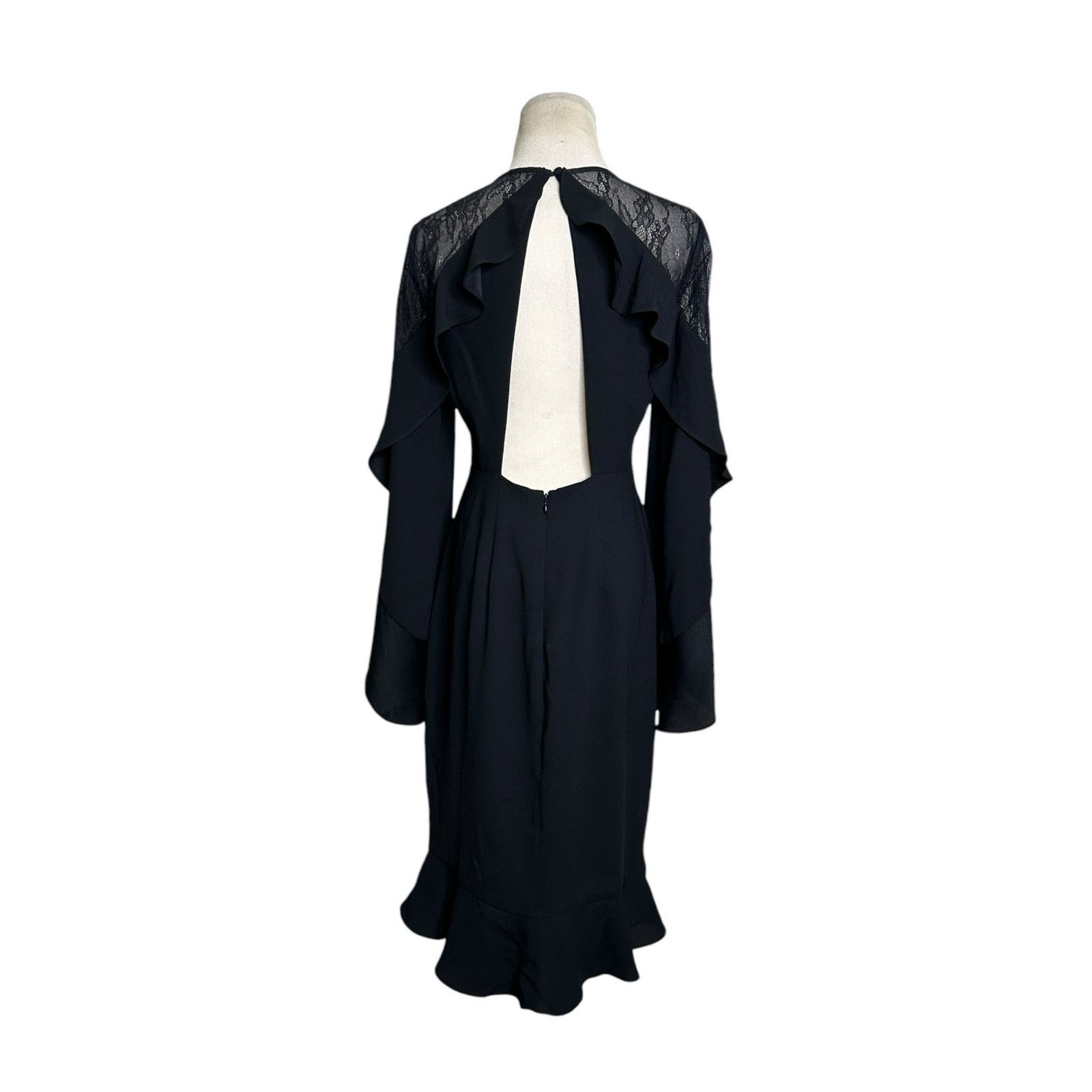 Bcbgmaxazria BCBGMAXAZRIA open back lace detail party dress size 4 Size S / US 4 / IT 40 - 13 Thumbnail