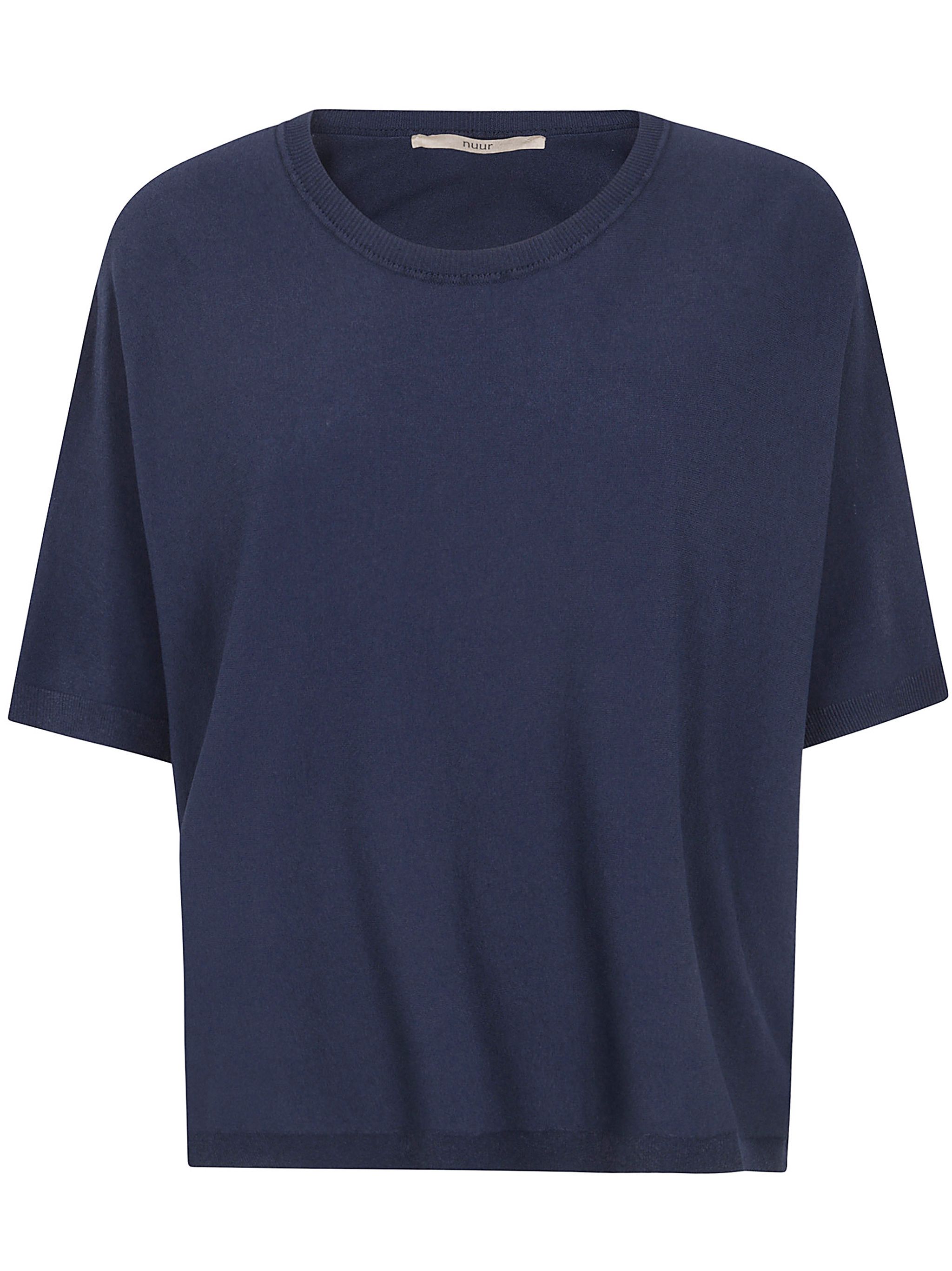 SHORT SLEEVES OVERSIZED ROUND NECK