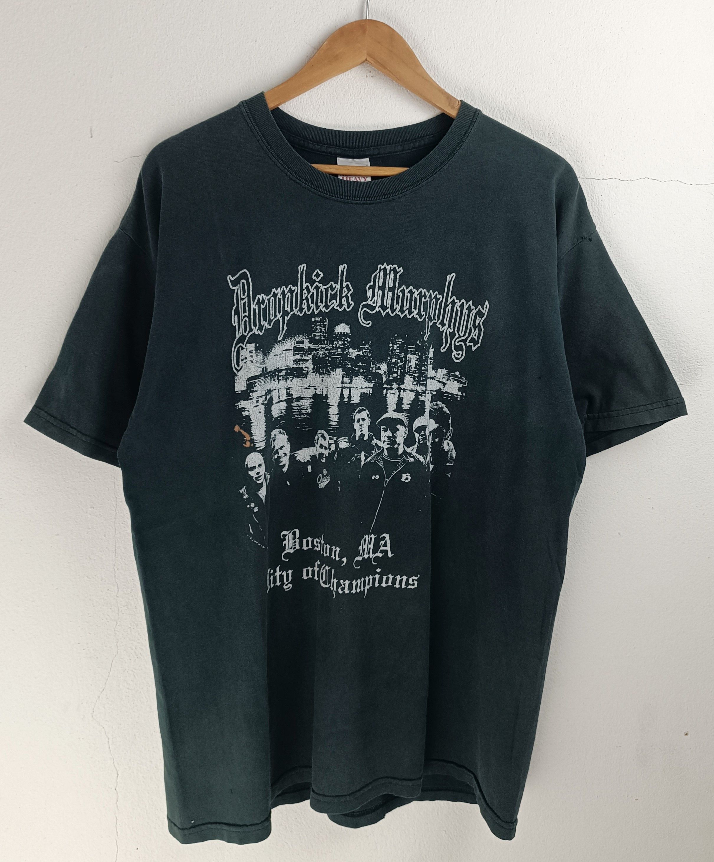 Band Tees VINTAGE 2000s DROPKICK MURPHYS BOSTON MA CELTIC PUNK SKA Size US L / EU 52-54 / 3 - 3 Thumbnail