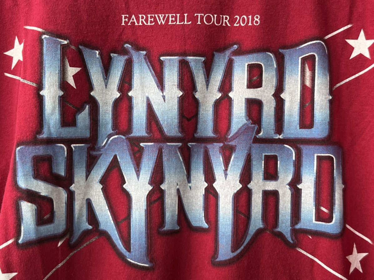Band Tees Lynyrd Skynyrd 2018 Farewell Tour Band Tee Oversized Shirts Size US XL / EU 56 / 4 - 11 Thumbnail