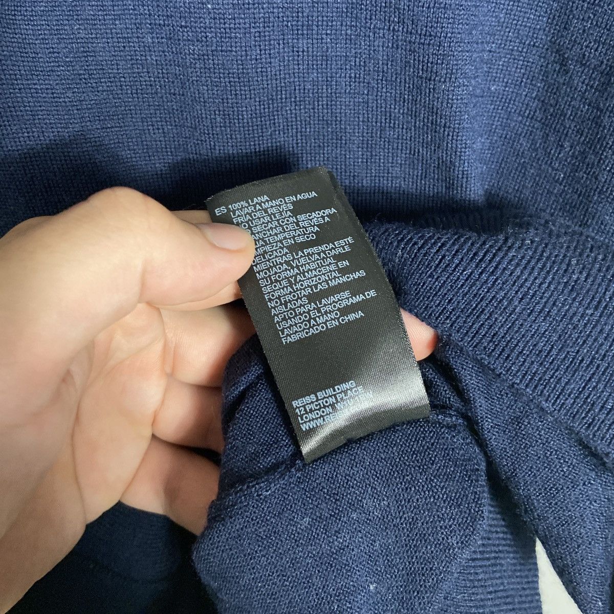 Reiss Reiss wool polo shirt Size US M / EU 48-50 / 2 - 5 Thumbnail
