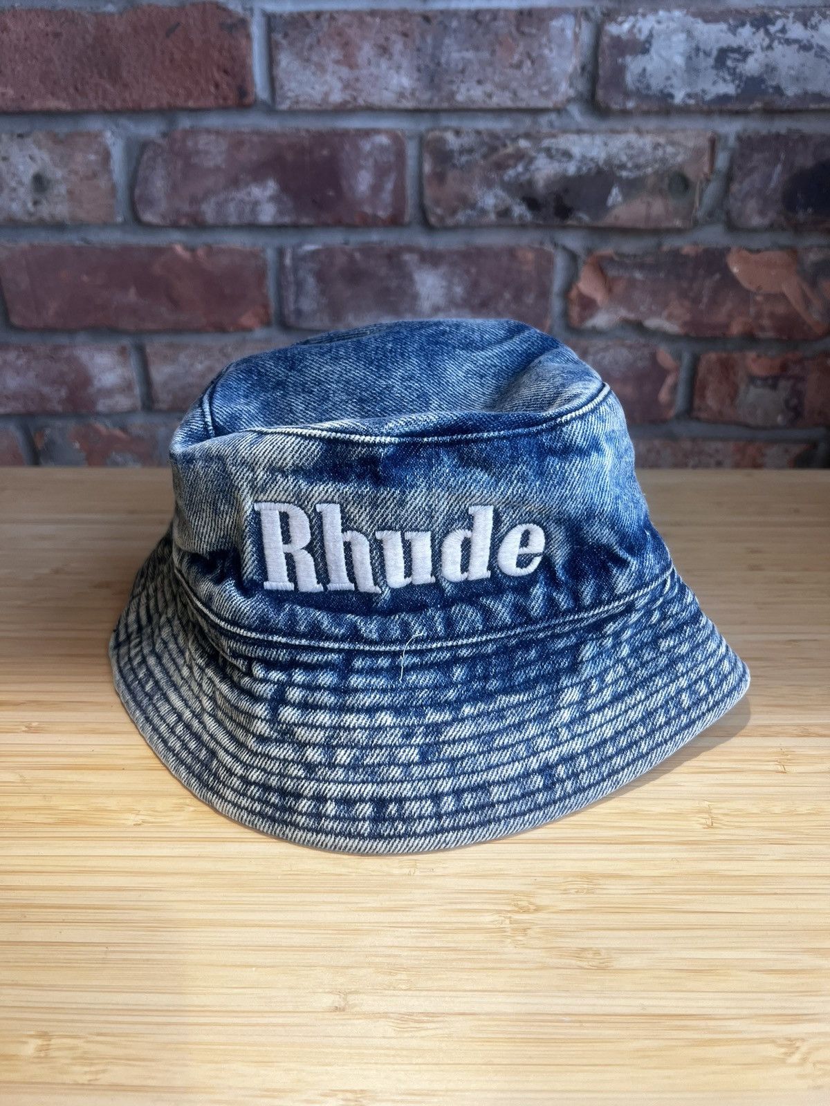 Rhude denim bucket hat | Grailed display picture 3