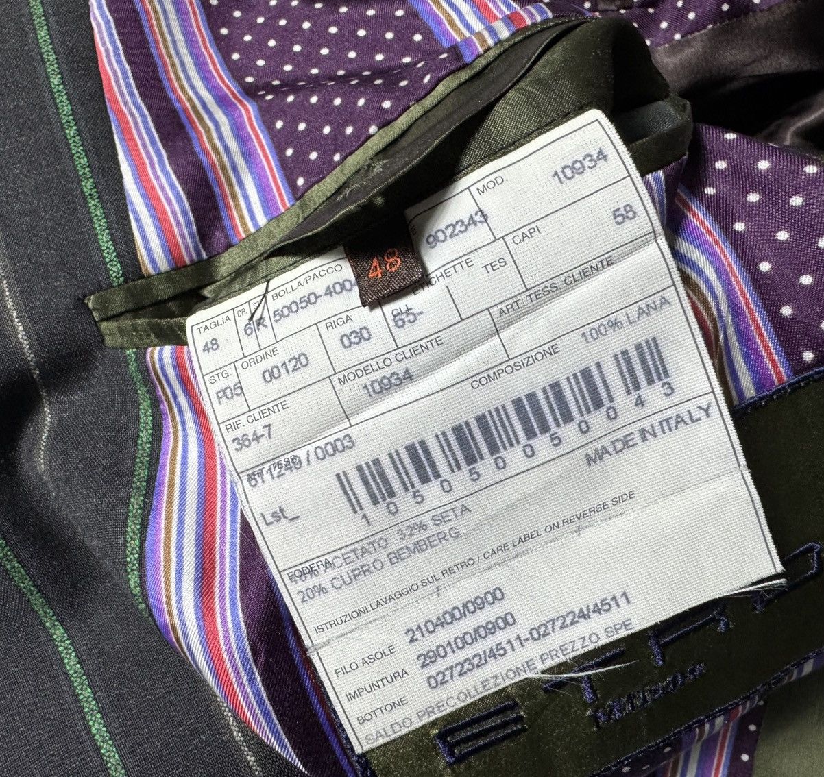 Etro Etro Luxury Blazer Size 48 Size 38R - 8 Thumbnail
