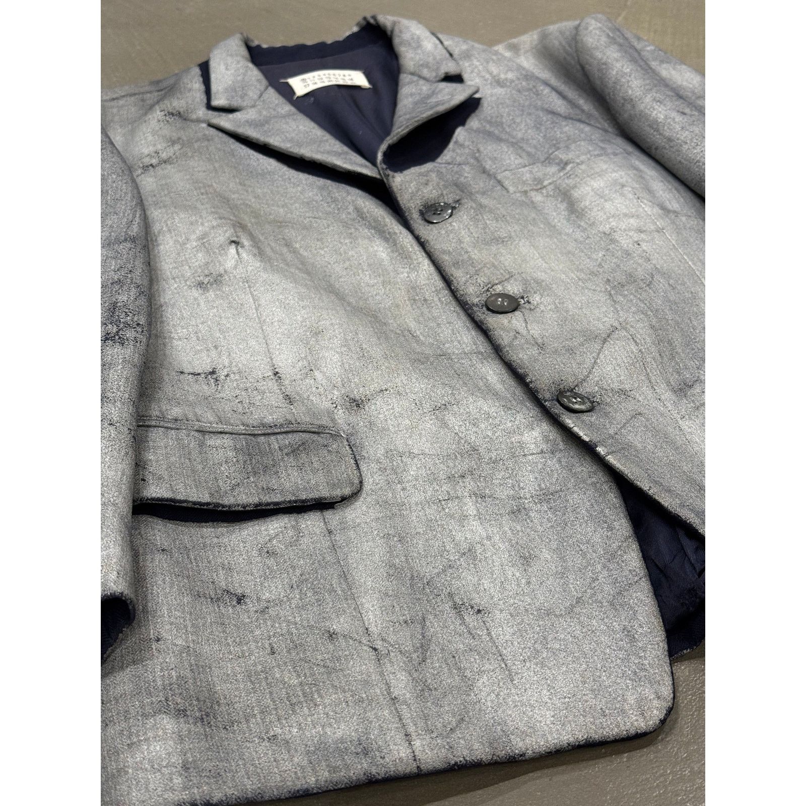 Maison Margiela 1999 Martin Maison Margiela artisanal painted blazer Size 48R - 8 Thumbnail
