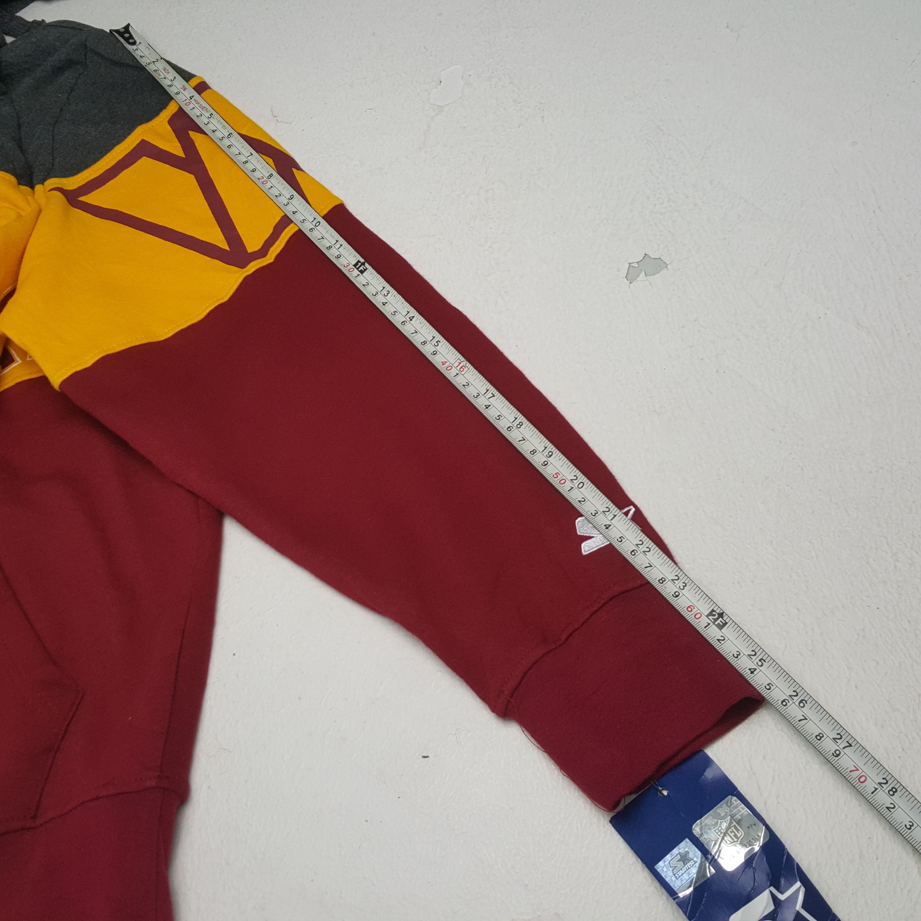 NFL × Starter × Vintage WASHINGTON COMANDERS NFL Football Team Hoodies Size US XL / EU 56 / 4 - 6 Thumbnail