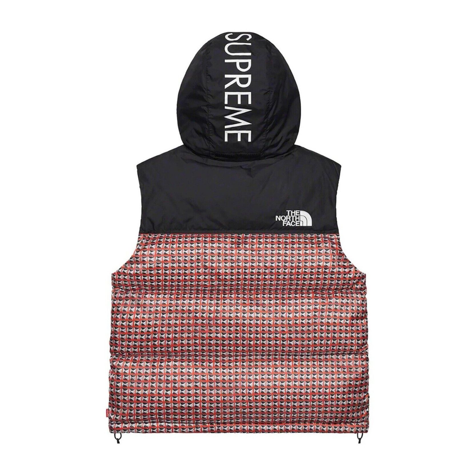 Supreme Supreme The North Face Studded Nuptse Vest Red Sz Medium New Size US M / EU 48-50 / 2 - 3 Thumbnail