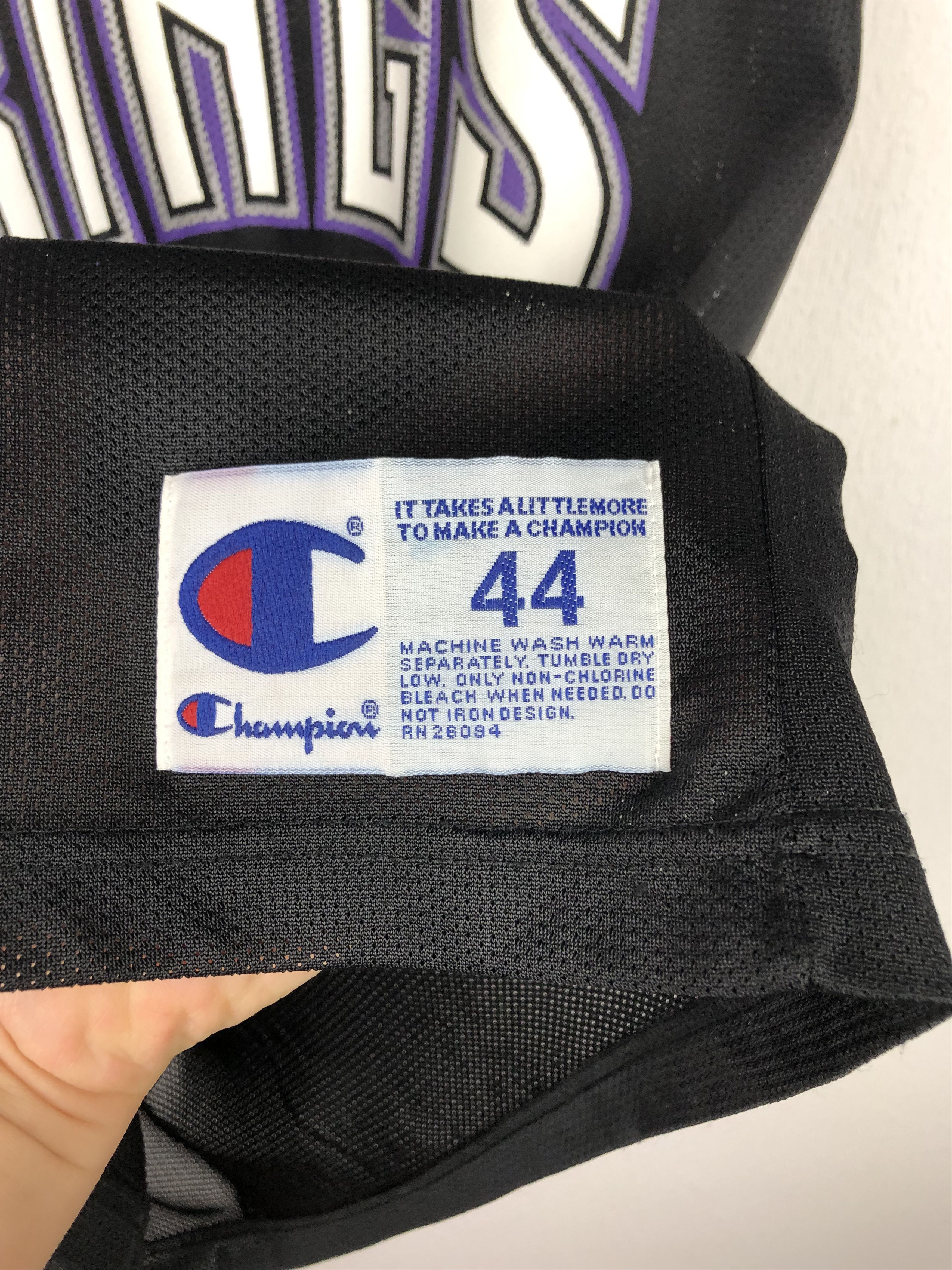 Champion Vintage 90' Champion Sacramento Kings #2 Richmond Jersey NBA Size US L / EU 52-54 / 3 - 5 Thumbnail