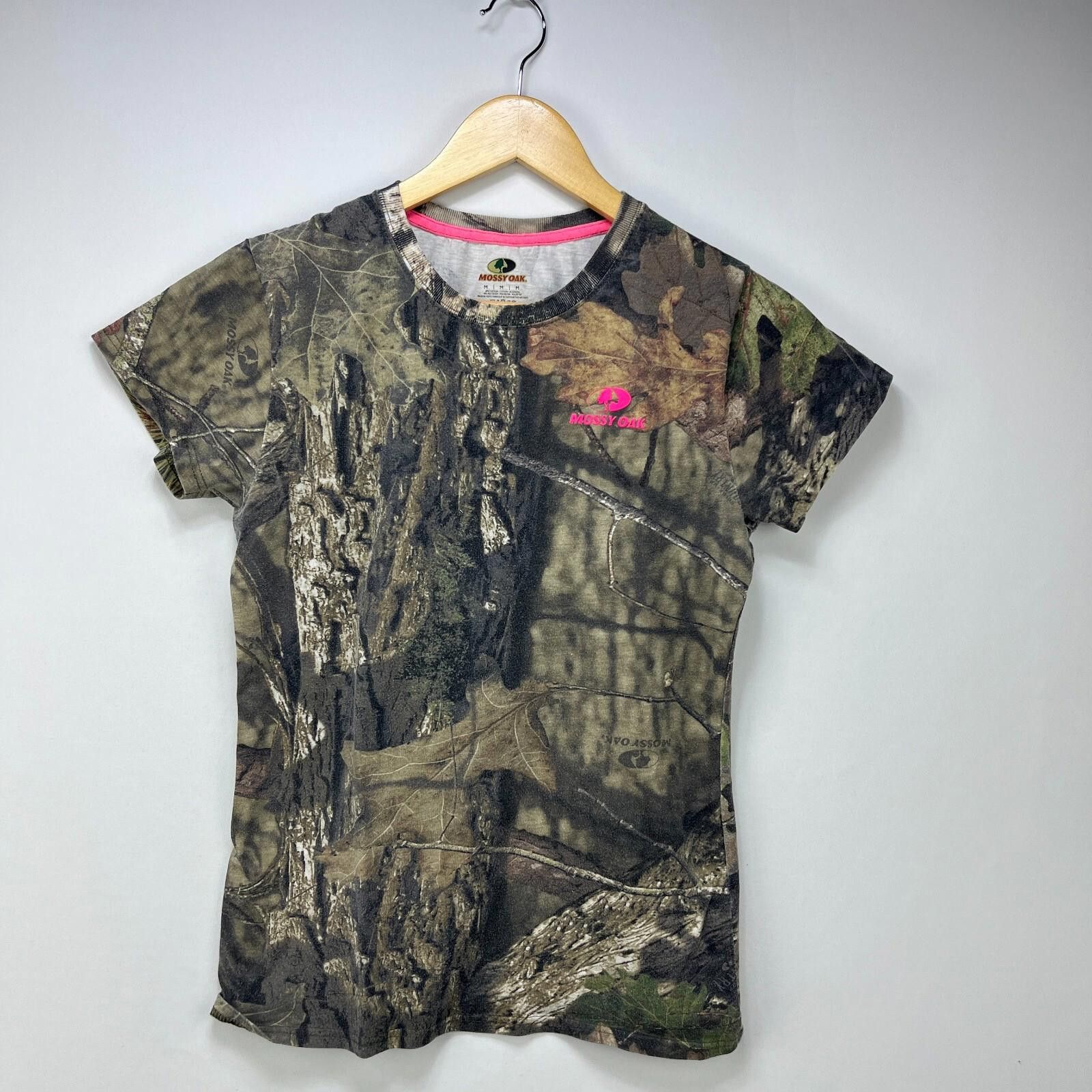 Mossy Oaks Vintage Y2K Mossy Oak Realtree Camo T-Shirt Women's Medium Size M / US 6-8 / IT 42-44 - 1 Thumbnail