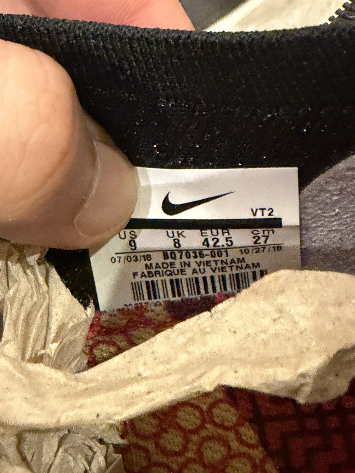 Nike Nike Air VaporMax Flyknit 3 ‘Chinese New Year (2019)’ Size US 9.5 / EU 42-43 - 7 Thumbnail