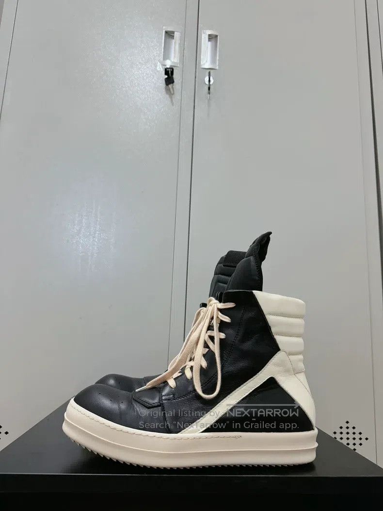 Rick Owens Rick Owens Mainstream Black and White Leather Inverted Tri Size US 7.5 / EU 40-41 - 4 Thumbnail