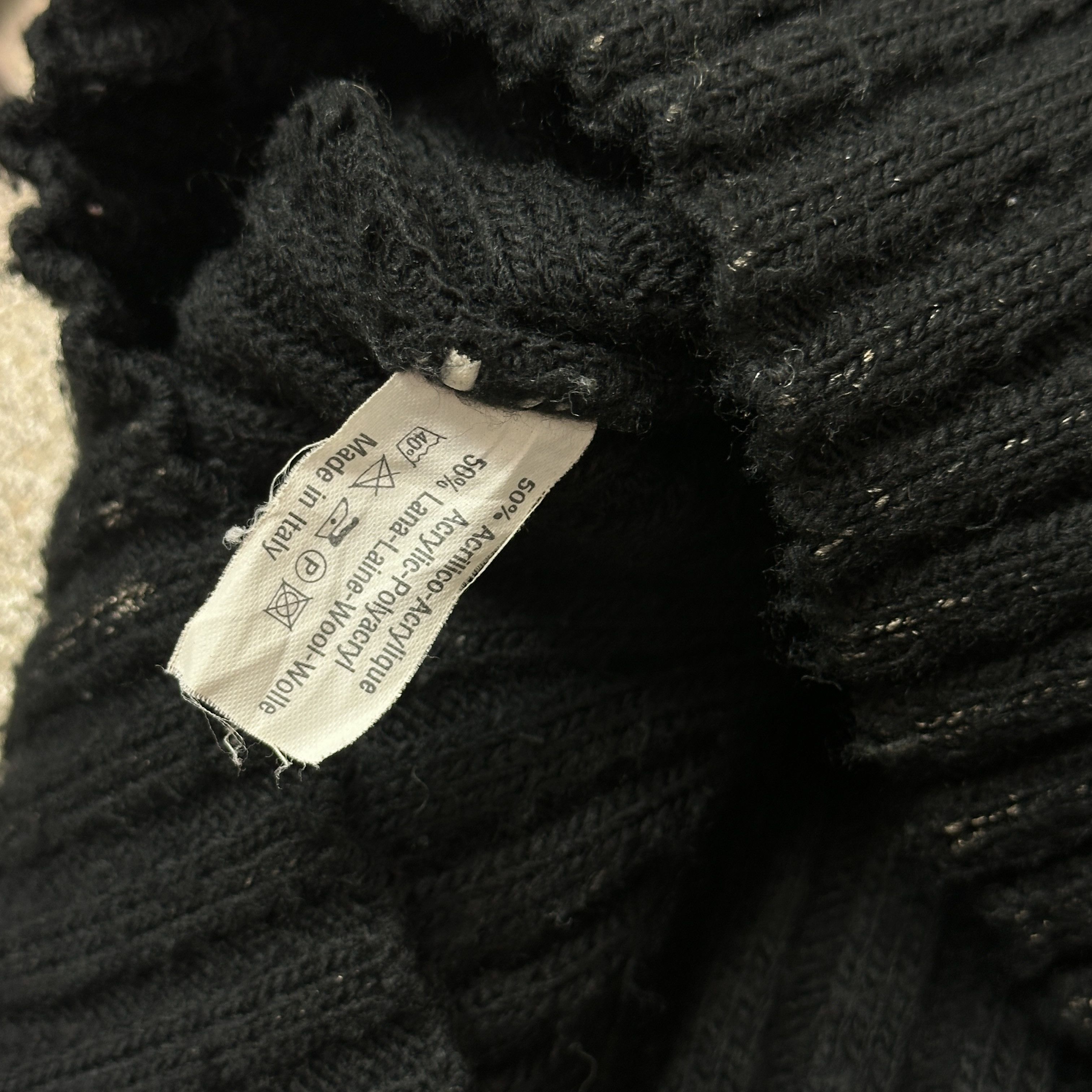 Vintage Vintage Ribbed Asymmetrical Zippers Sweater Y2K Size M / US 6-8 / IT 42-44 - 4 Thumbnail