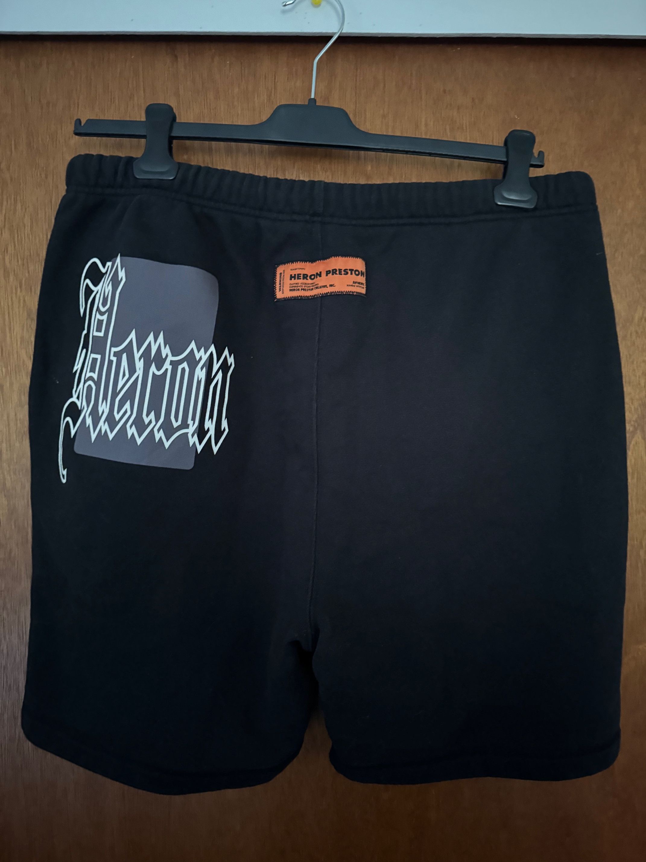 Heron Preston Heron Preston Color Blocks Logo-Print Track XL Shorts Size US 36 / EU 52 - 3 Thumbnail