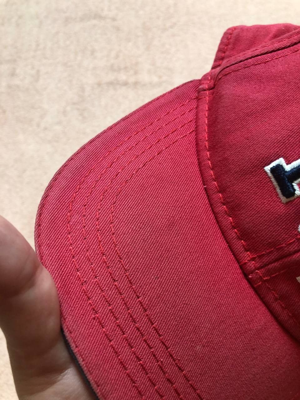No Fear Cap Y2K big logo red Hats No Fear Vintage streetwear Size ONE SIZE - 6 Thumbnail