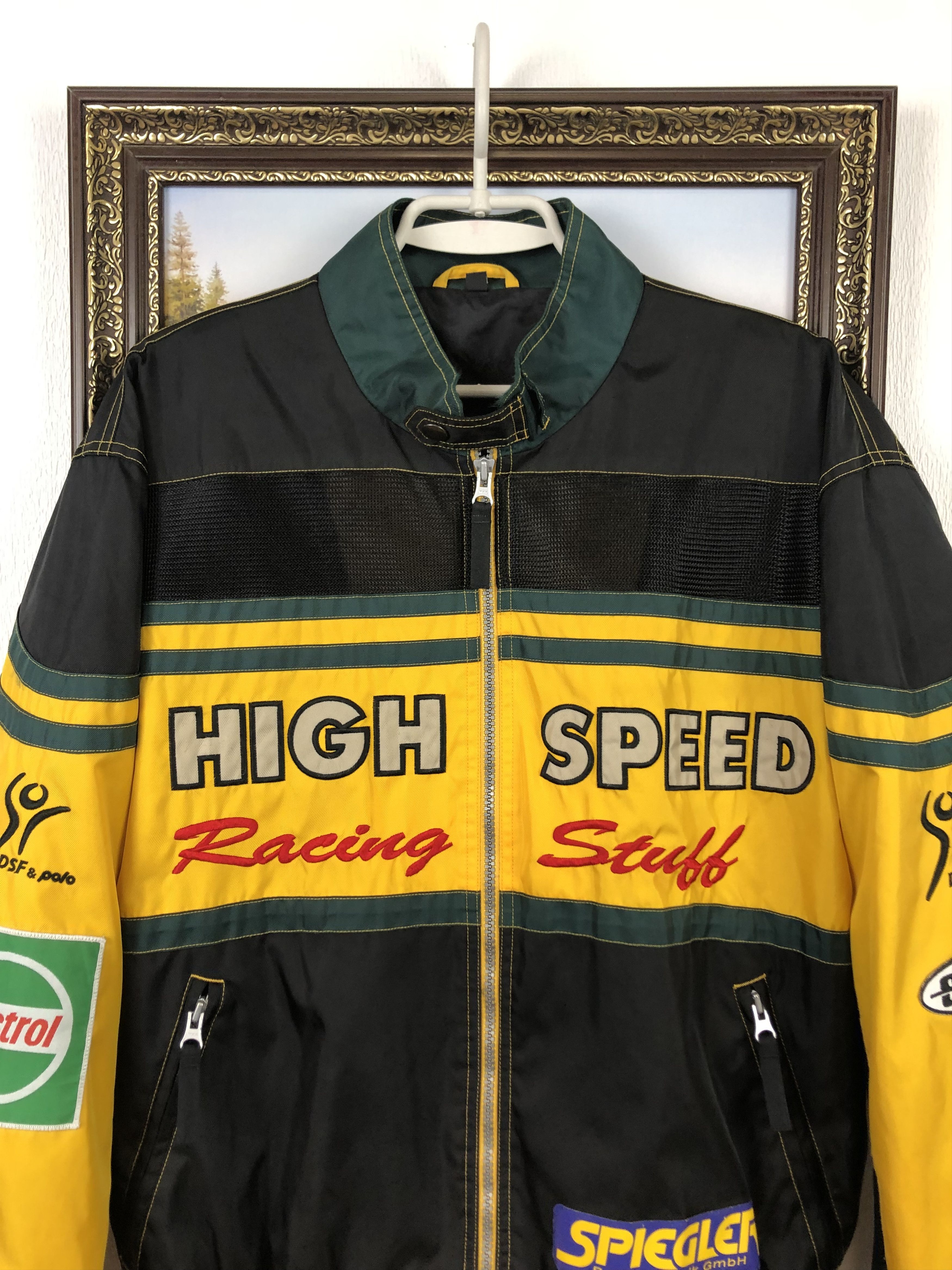 Vintage Vintage High Speed Racing Jacket Rare Hype Ferrari Marlboro Size US M / EU 48-50 / 2 - 2 Thumbnail