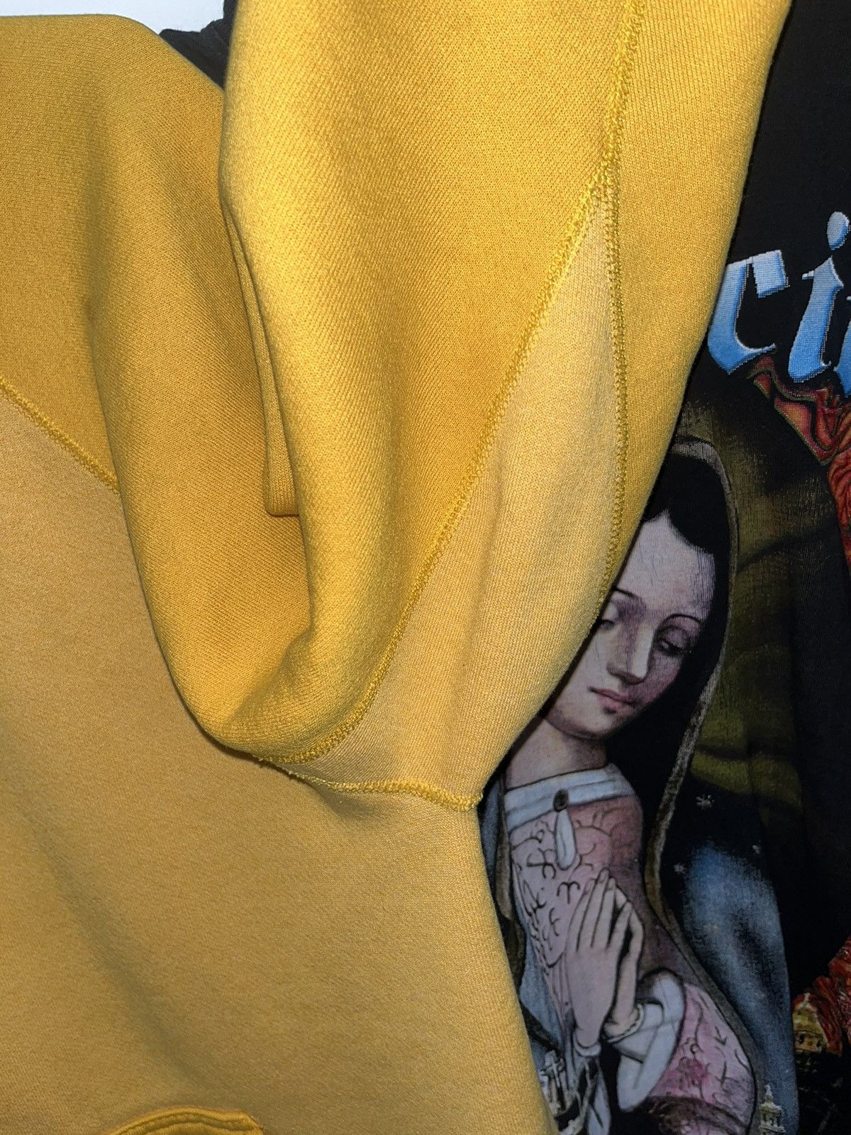 Vintage Vintage 70s/80s Discus Gusset Sweatshirt Hoodie 2 tone Size US XL / EU 56 / 4 - 6 Thumbnail