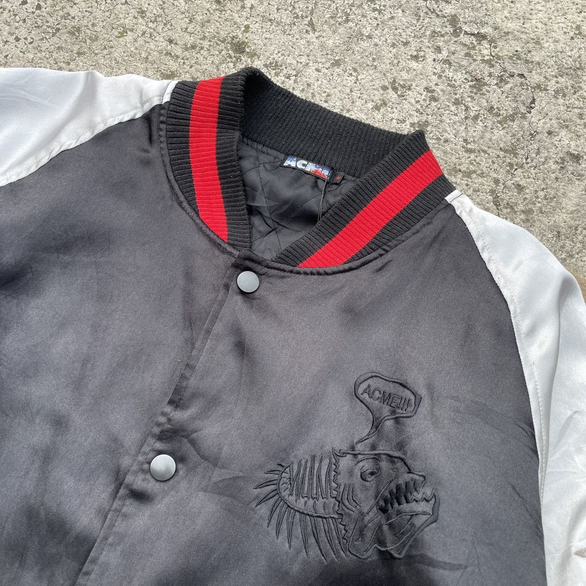 Vintage ACME 90's skull sukajan Size US L / EU 52-54 / 3 - 3 Thumbnail