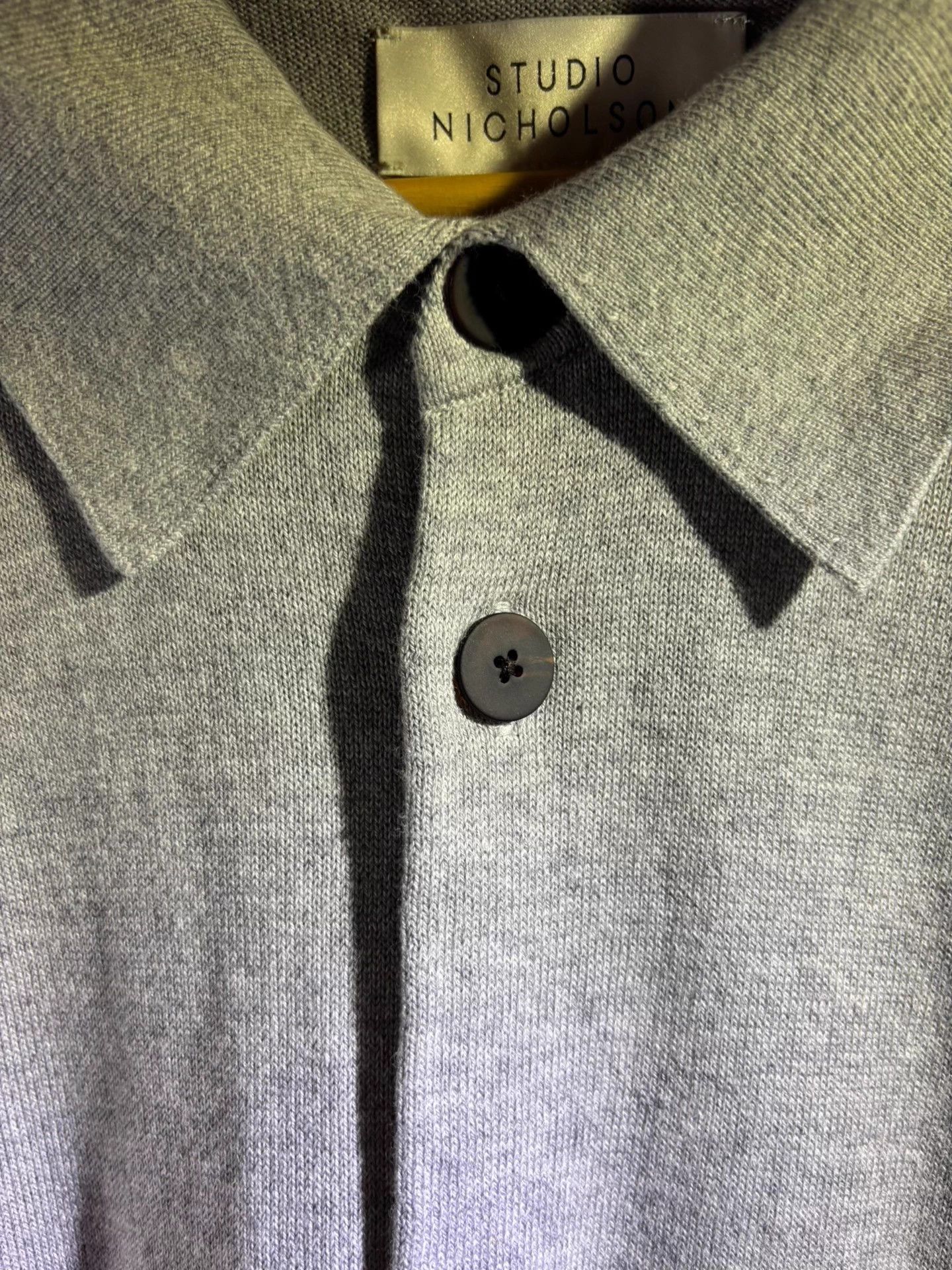 Studio Nicholson studio nicholson Oversized Collared Cardigan L Size US L / EU 52-54 / 3 - 5 Thumbnail