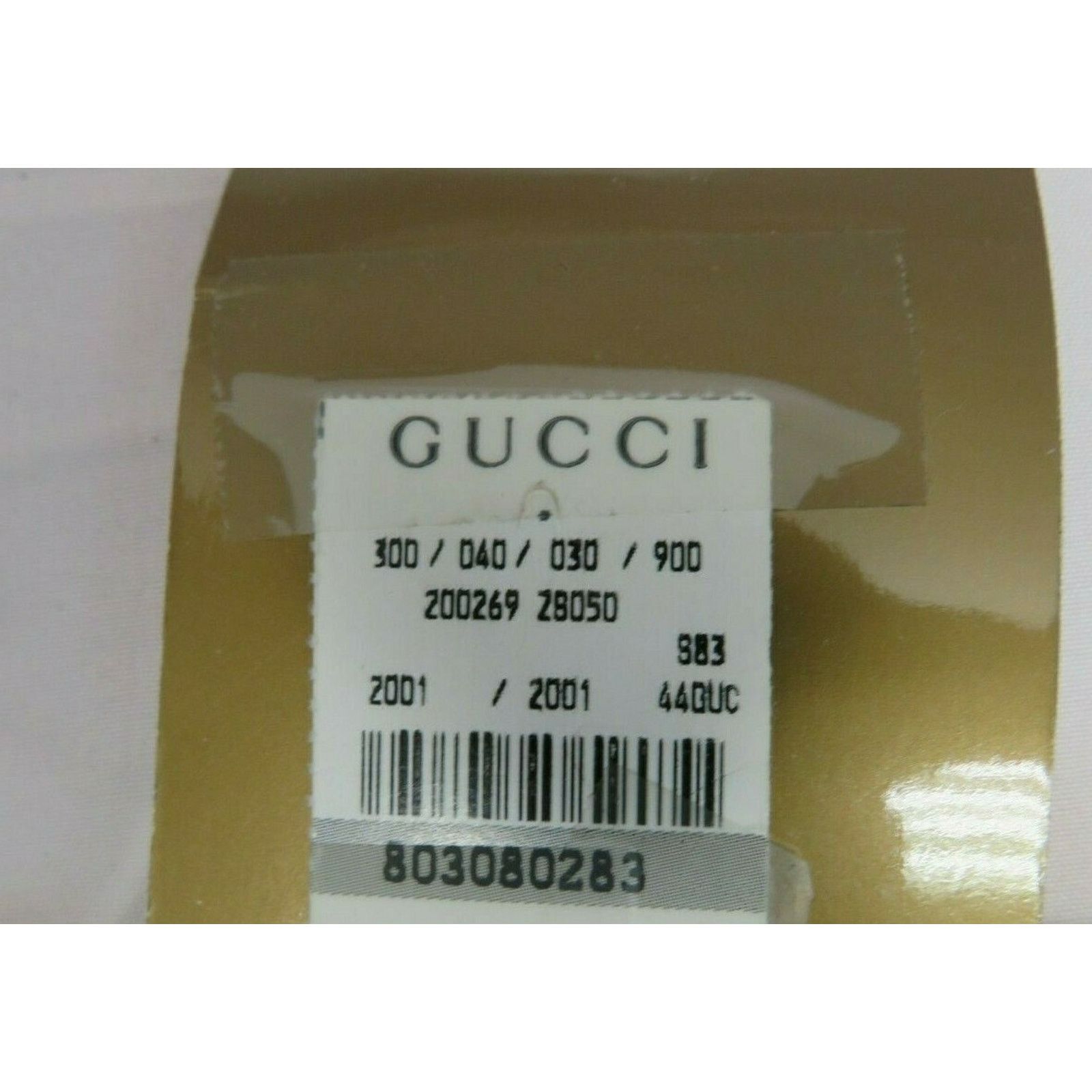 Gucci GUCCI 200269 DARK BROWN COTTON LOGO BUTTON SKIRT 46 $695 ITA Size 32" / US 10 / IT 46 - 11 Thumbnail