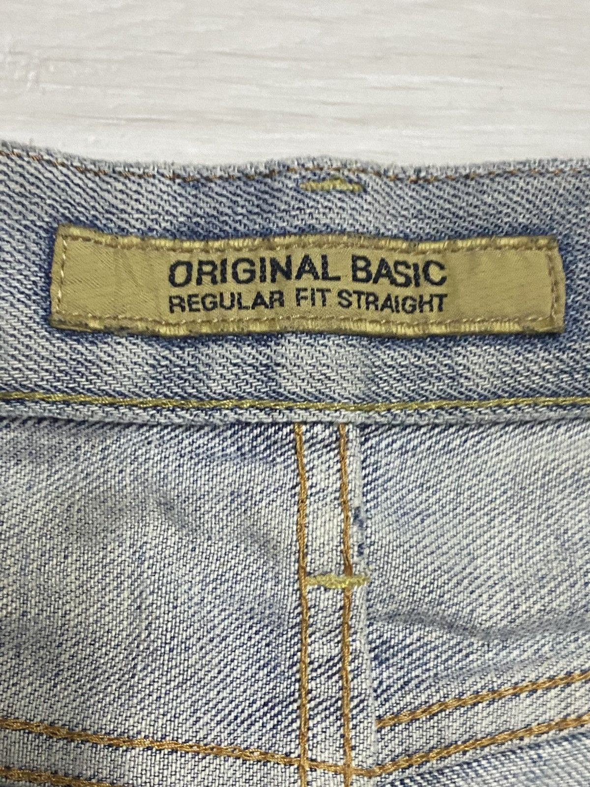 Uniqlo Vintage Japanese Brand Uniqlo S002 Light Wash Jeans Size US 30 / EU 46 - 15 Thumbnail