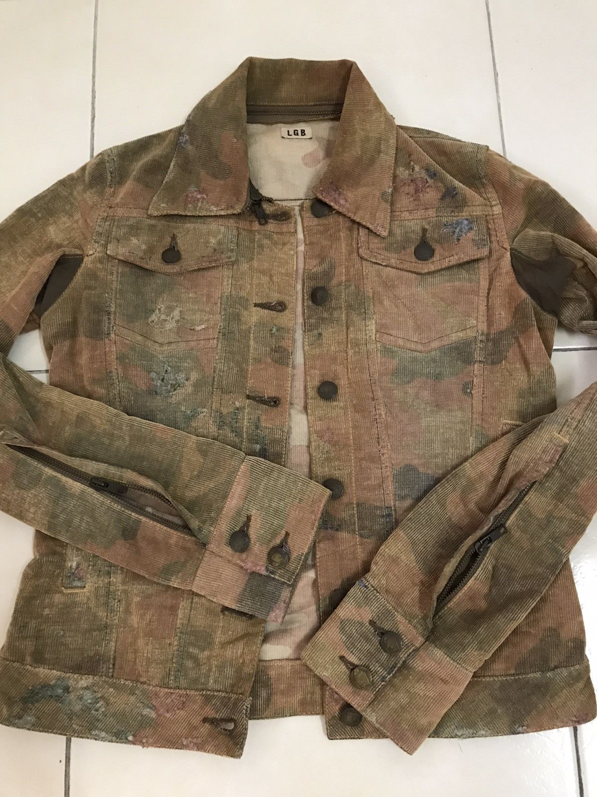If Six Was Nine L.G.B. Maniac Corp Corduroy Jacket Size 1 Size S / US 4 / IT 40 - 6 Thumbnail