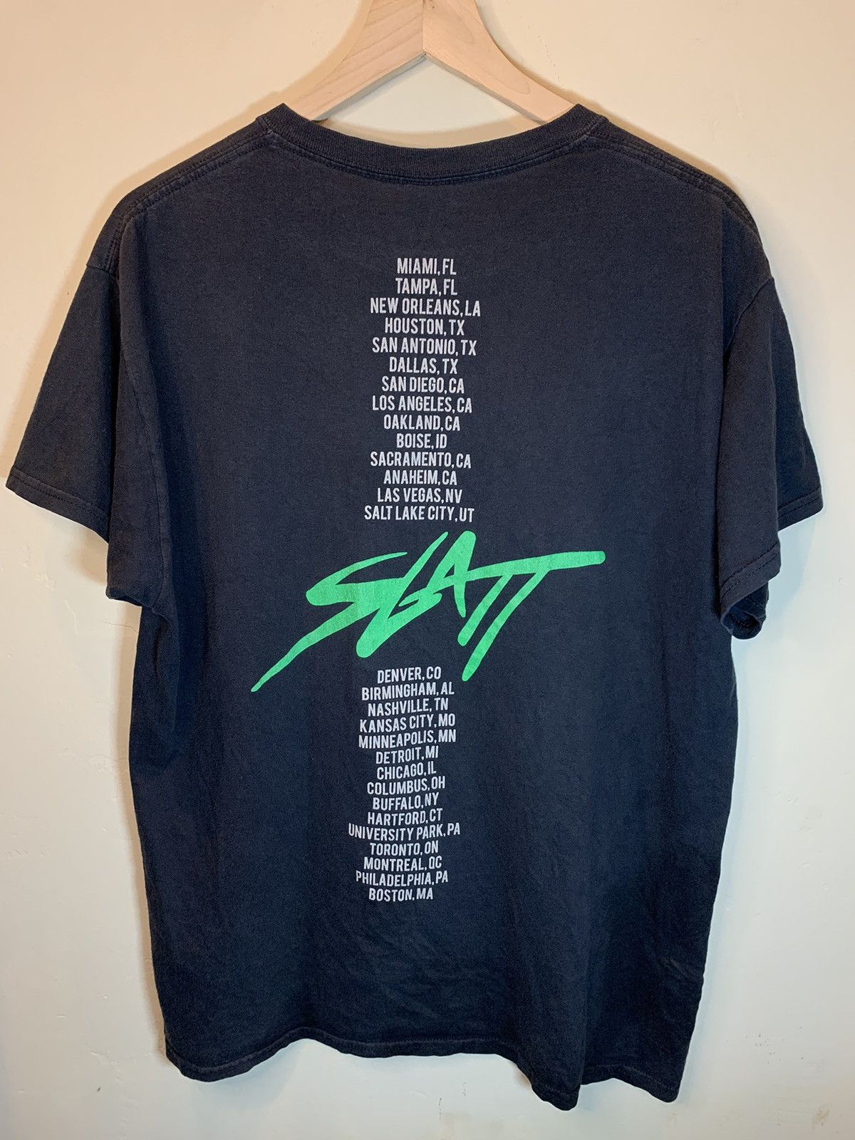 Rap Tees RARE* Young Thug SLATT Tour YSL Exclusive Rap Tee Band Shirt Size US L / EU 52-54 / 3 - 2 Thumbnail
