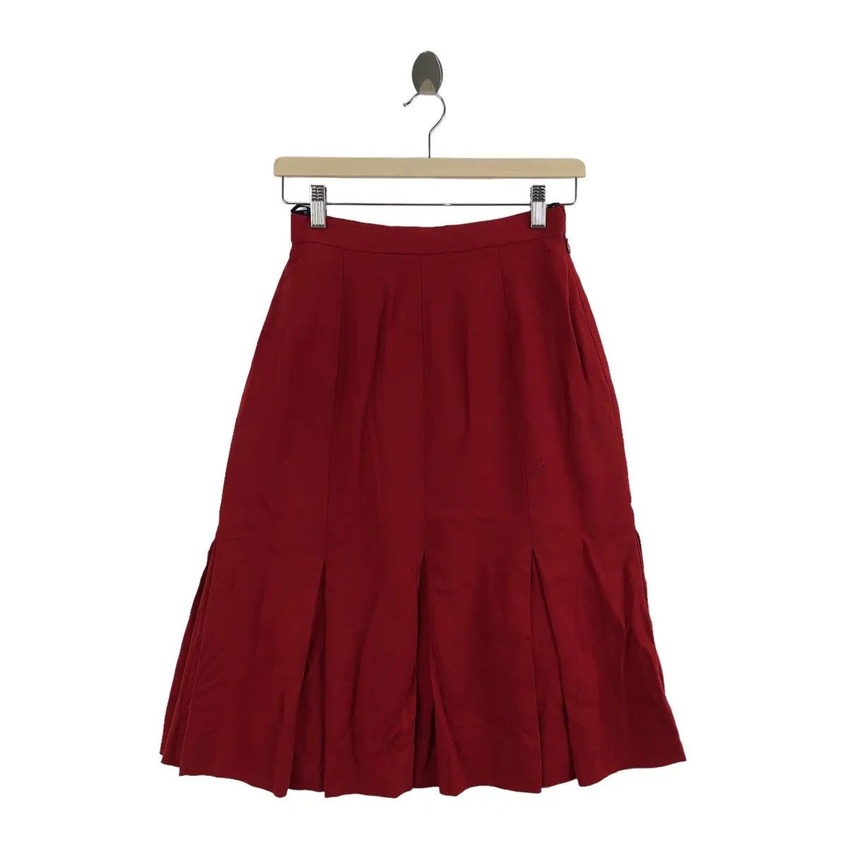 Givenchy Vtg GIVENCHY NOUVELLE BOUTIQUE Panel Midi Skirt Pencil Yoke Size 24" / US 00 / IT 34 - 1 Thumbnail