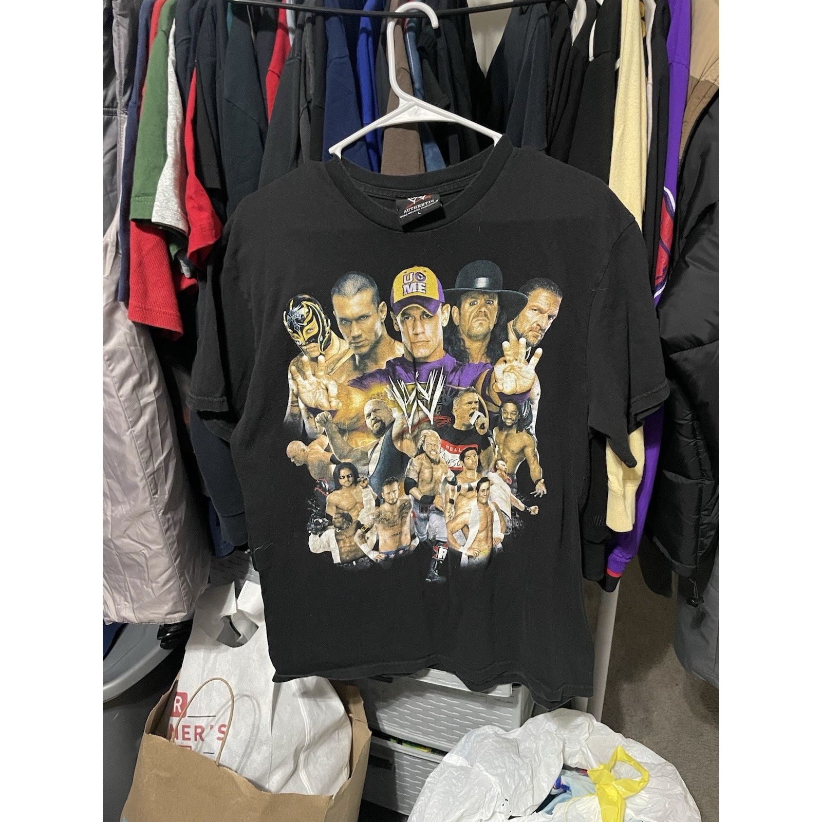 WWE Size L-VNTG WWE 2011 Live Tour I was there T-Shirt Raw nxt Size US L / EU 52-54 / 3 - 1 Thumbnail