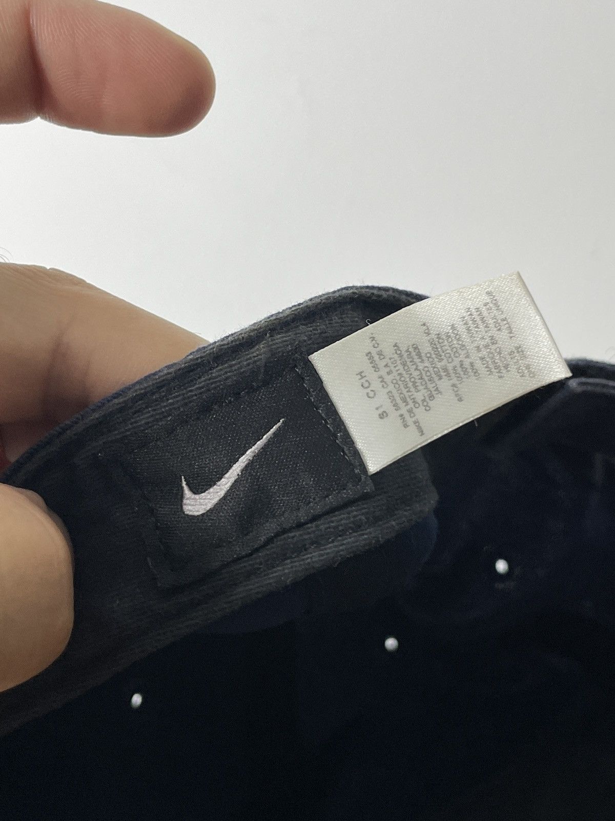 Nike × Vintage Nike Vintage Taiwan Swoosh cap Size ONE SIZE - 11 Thumbnail
