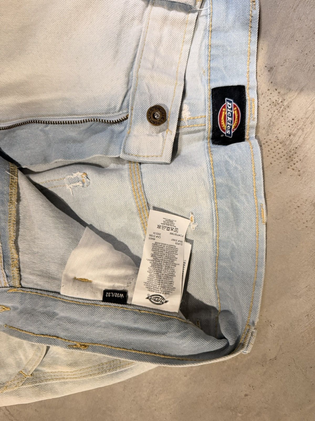 Dickies DICKIES WORK DENIM PANTS Size US 32 / EU 48 - 6 Thumbnail