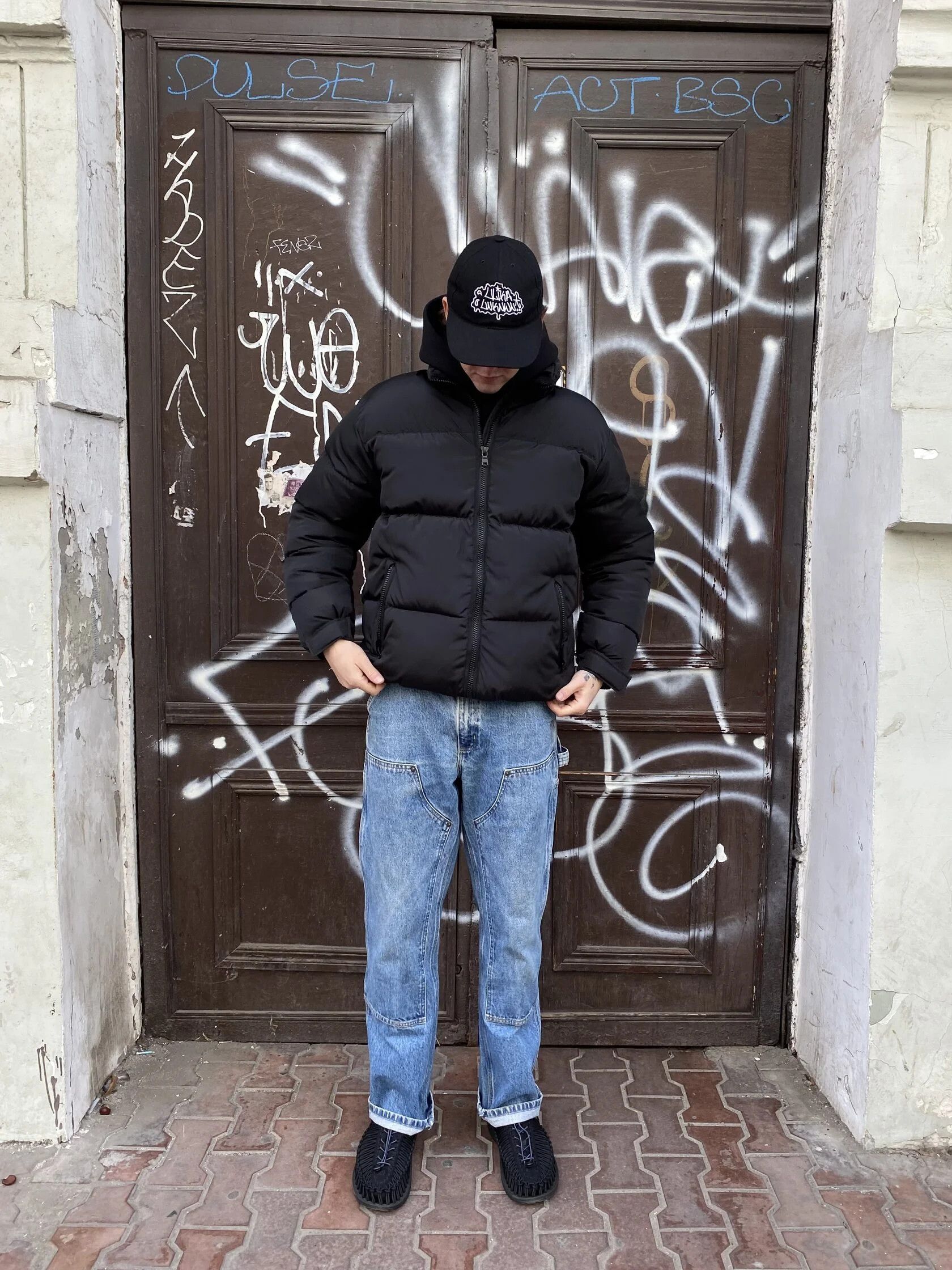 Other Streetwear puffer jacket down black ulika basic y2k Size US XL / EU 56 / 4 - 12 Thumbnail