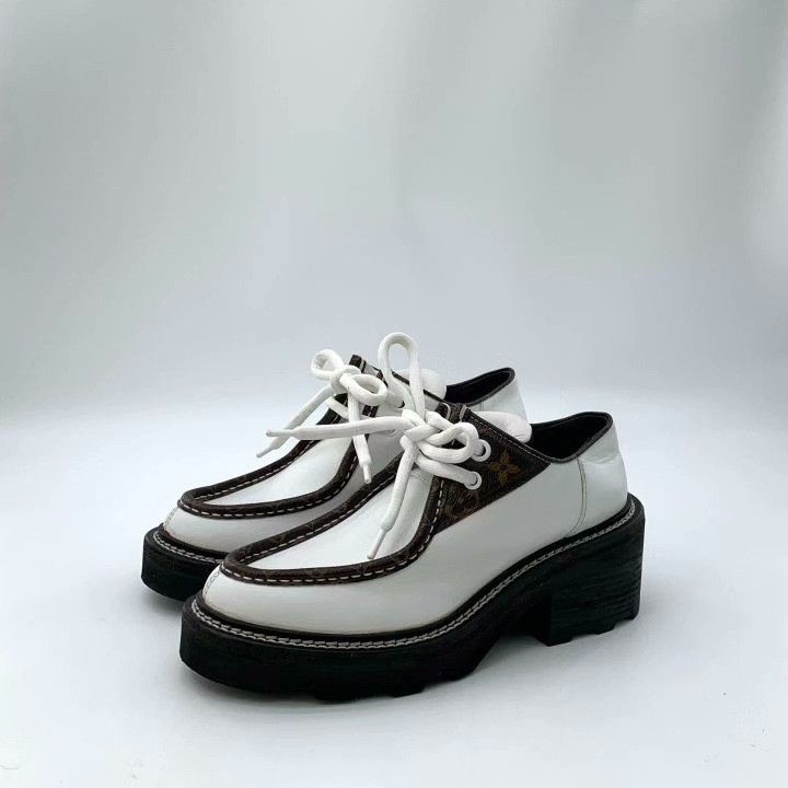 Louis Vuitton Louis Vuitton Beaubourg Logo Leather Sneakers Size US 6.5 / IT 36.5 - 1 Thumbnail