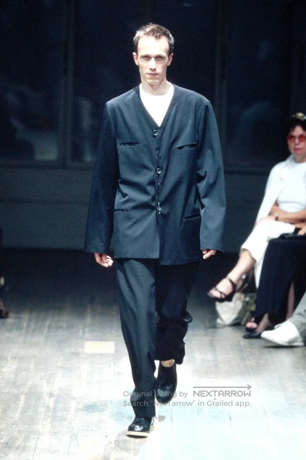 Yohji Yamamoto Yohji Yamamoto Water Drop Zip Blazer. Size US M / EU 48-50 / 2 - 3 Thumbnail