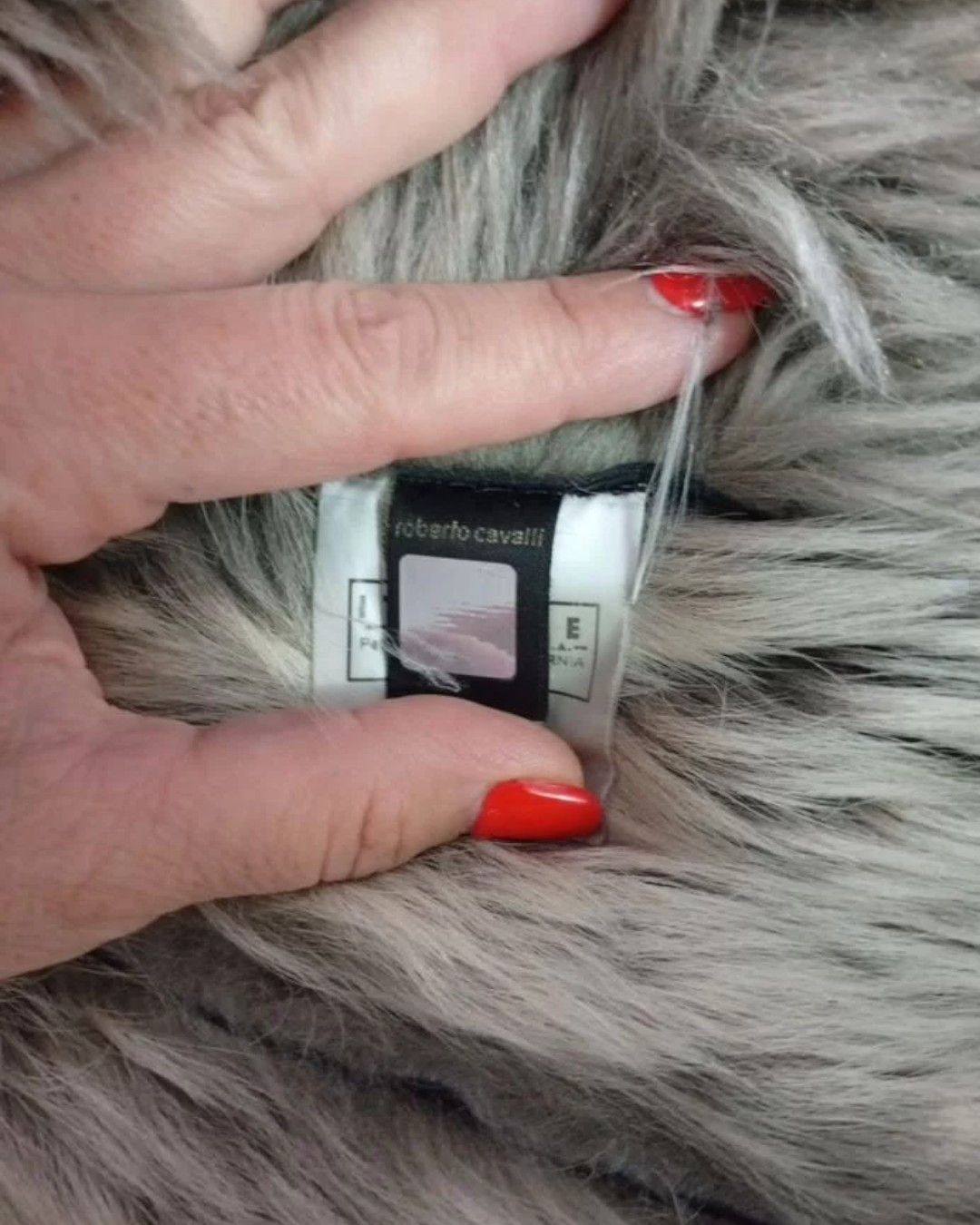 Roberto Cavalli DOUBLE BREASTED SHEARLING LEATHER HEAVY COAT Size L / US 10 / IT 46 - 5 Thumbnail