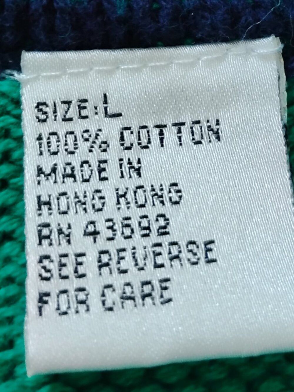 Other Vintage HKA Golf Cardigan Sweater Size US L / EU 52-54 / 3 - 4 Thumbnail