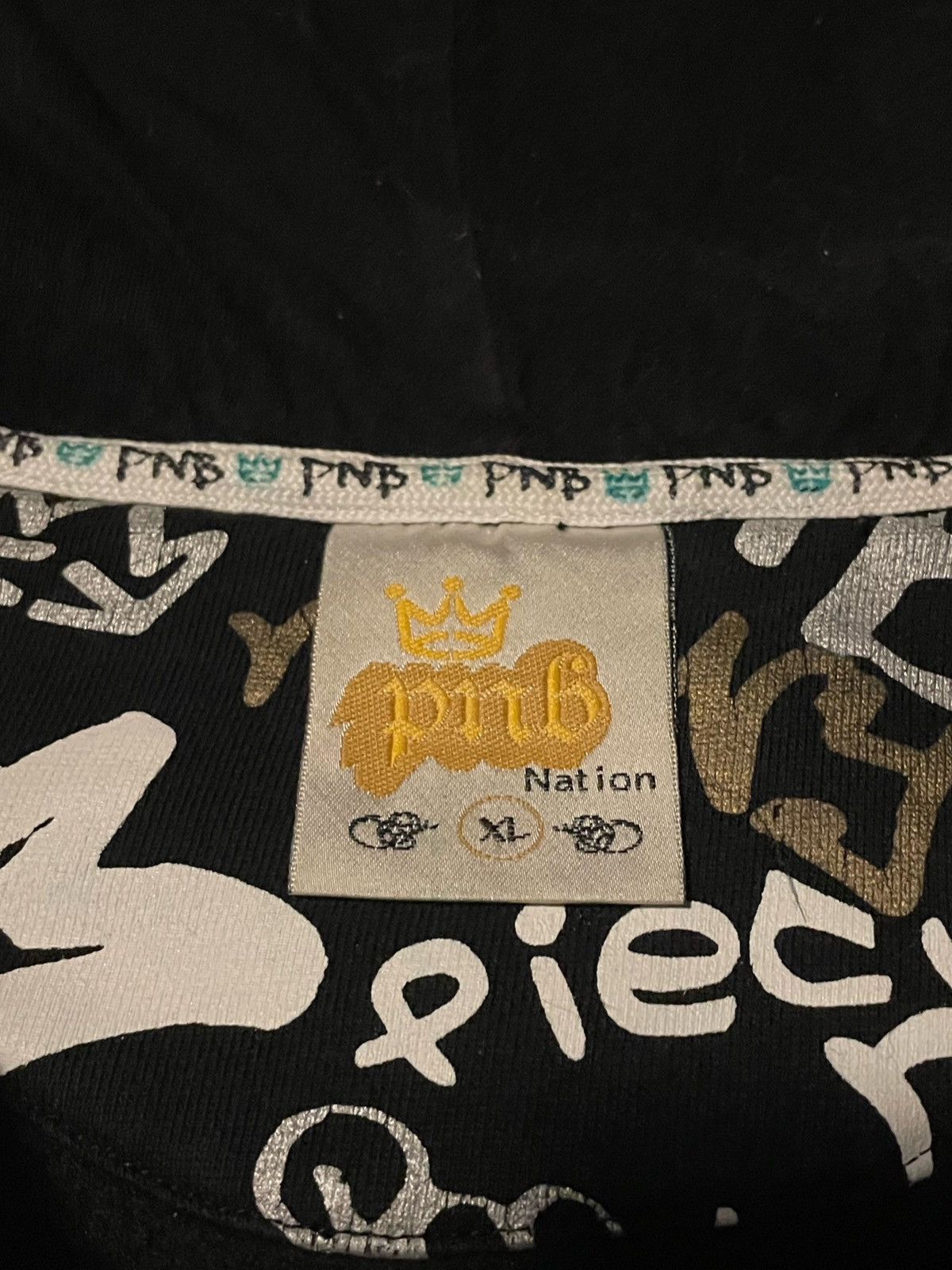 JNCO CRAZY DOPE Y2K PNB NATION ZIP-UP Size US XL / EU 56 / 4 - 3 Thumbnail