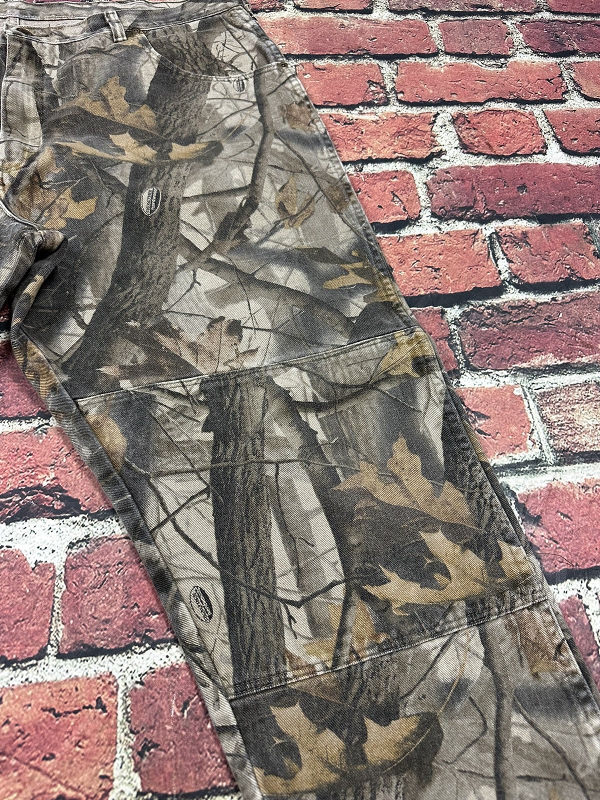 Vintage × Wrangler Vintage Wrangler Camo Double Knee Jeans Realtree Hardwoods Size US 42 / EU 58 - 4 Thumbnail
