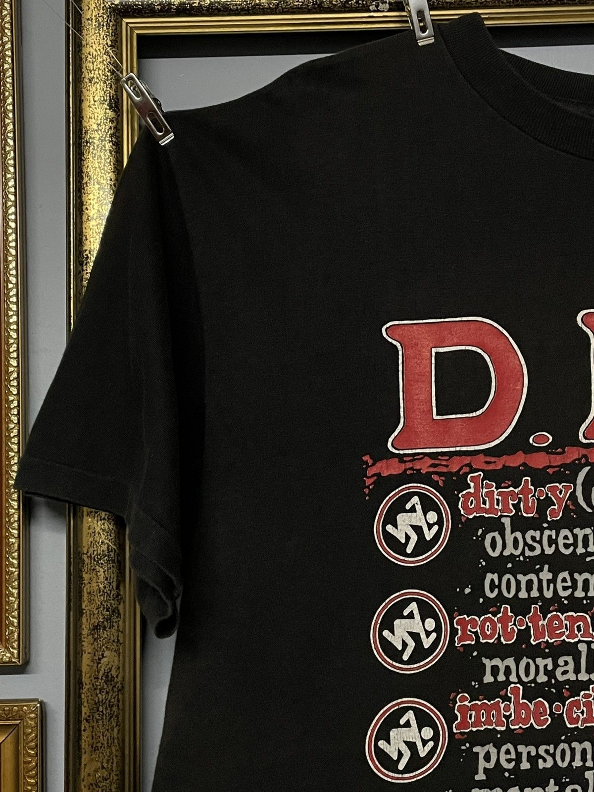 Band Tees Vtg 90s Original Single Stitch Dirty Rotten Imbeciles Og Tee Size US XL / EU 56 / 4 - 4 Thumbnail