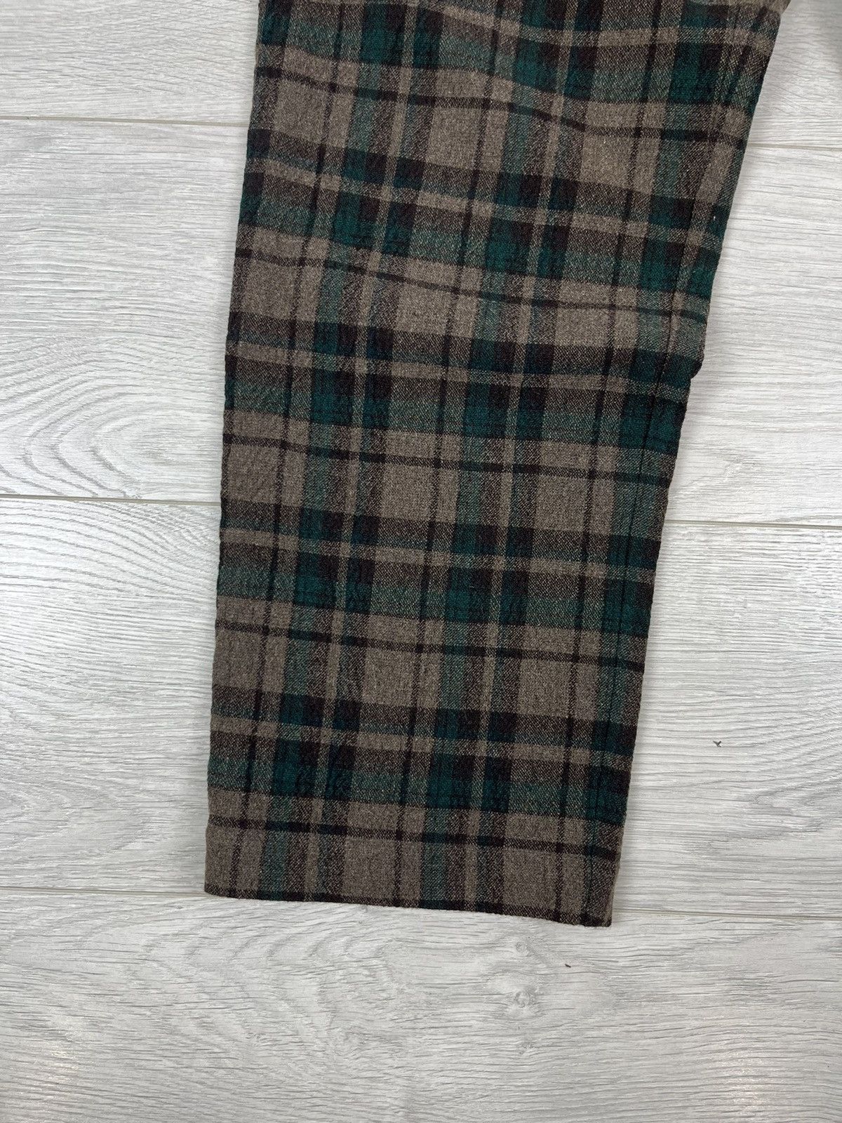 YMC You Must Create YMC London Wool Plaid Pants Size US 30 / EU 46 - 4 Thumbnail